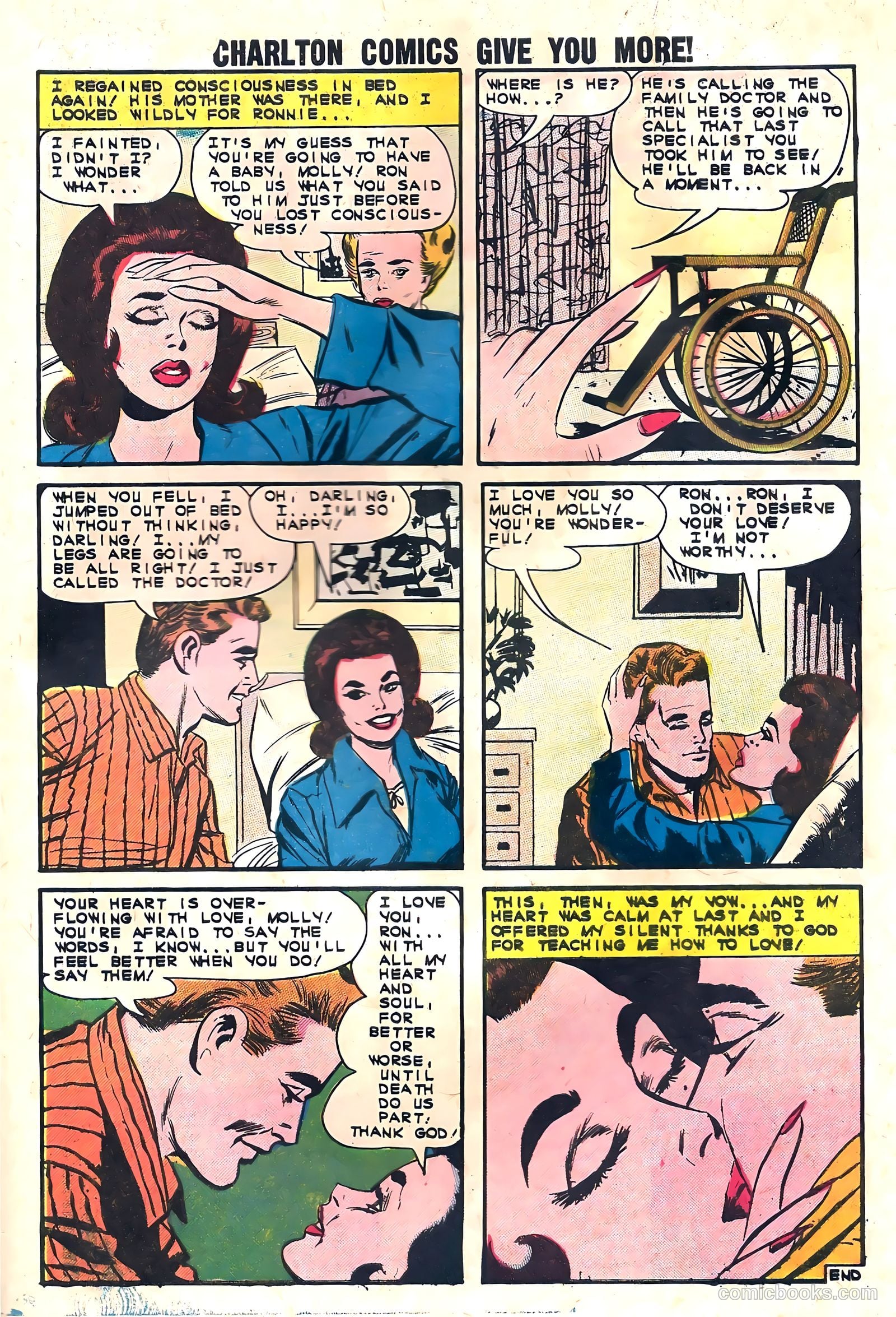 First Kiss #29 (1962) — page 33 of 36