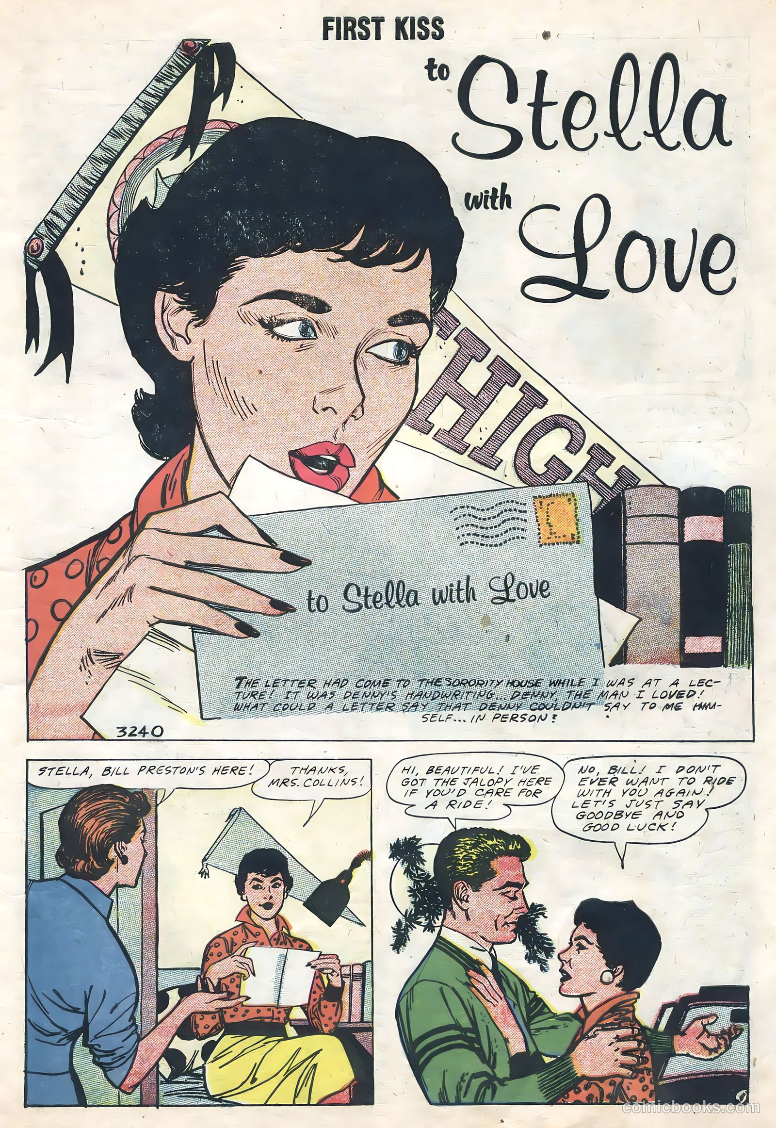 First Kiss #3 (1958) — page 3 of 36