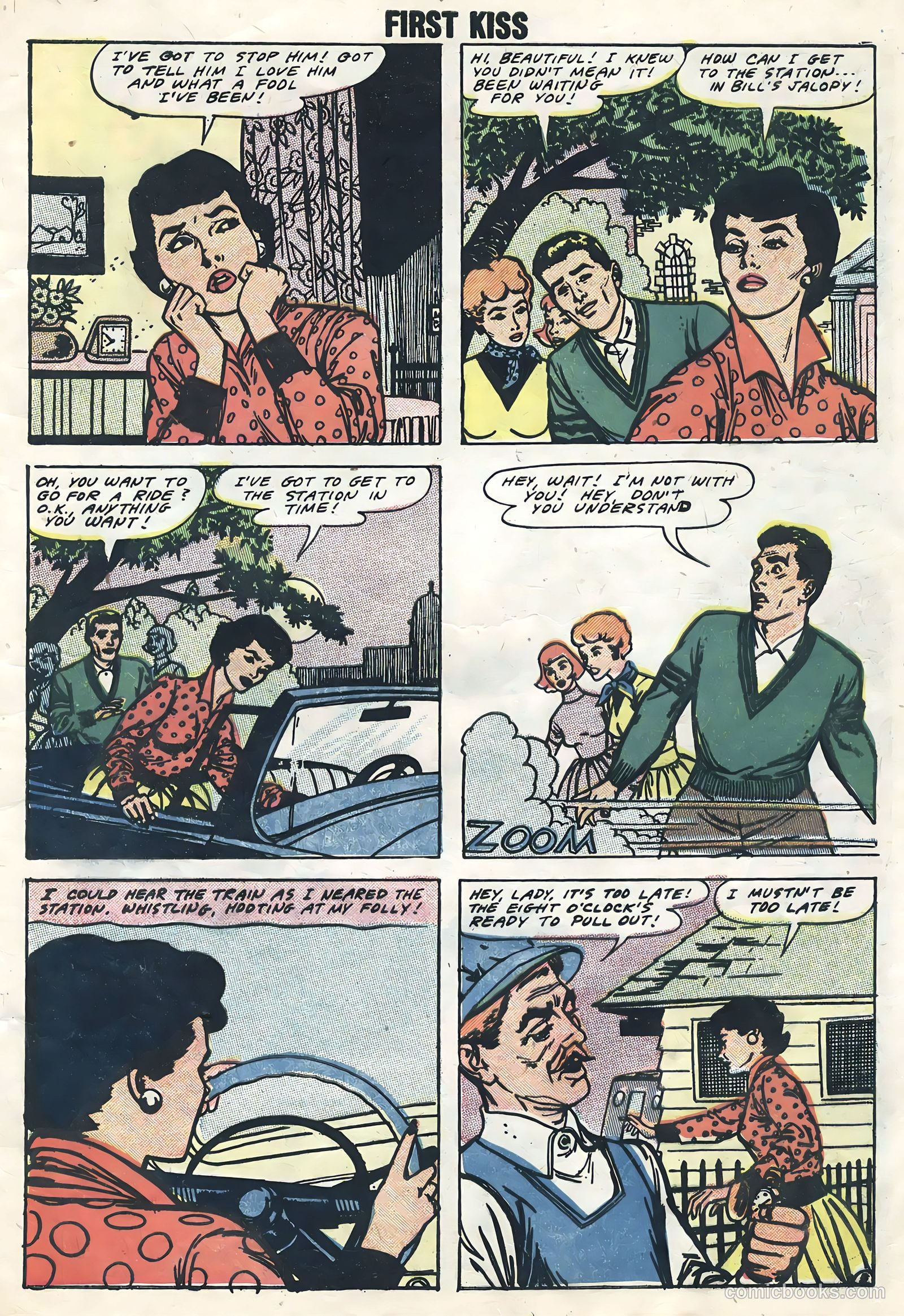 First Kiss #3 (1958) — page 5 of 36