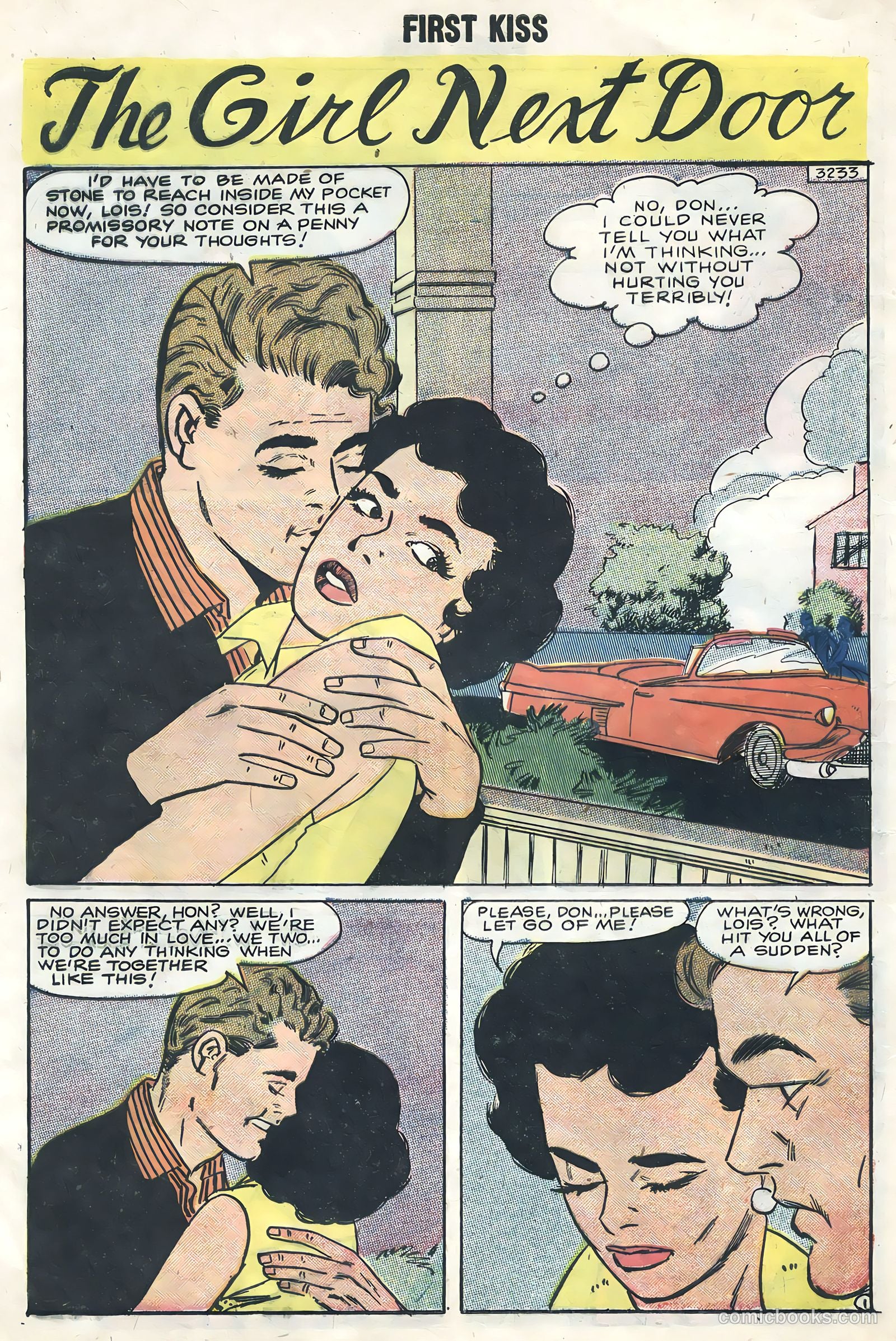 First Kiss #3 (1958) — page 8 of 36