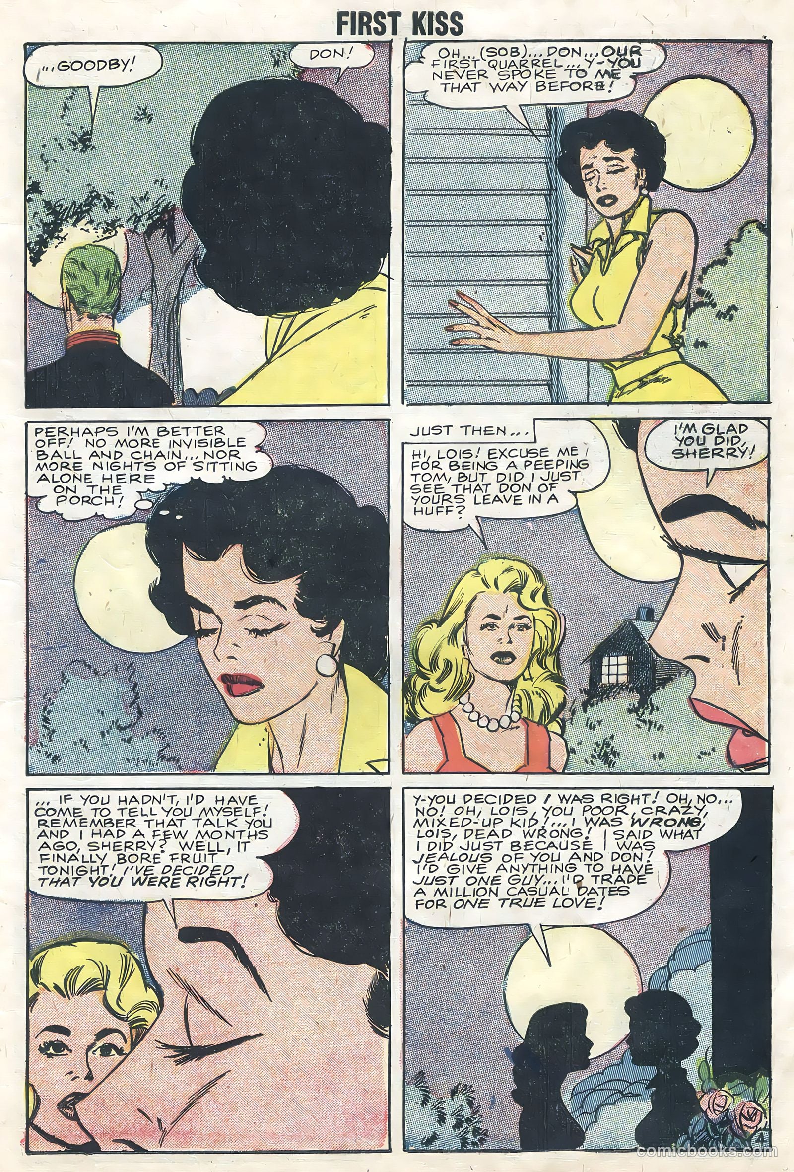 First Kiss #3 (1958) — page 11 of 36