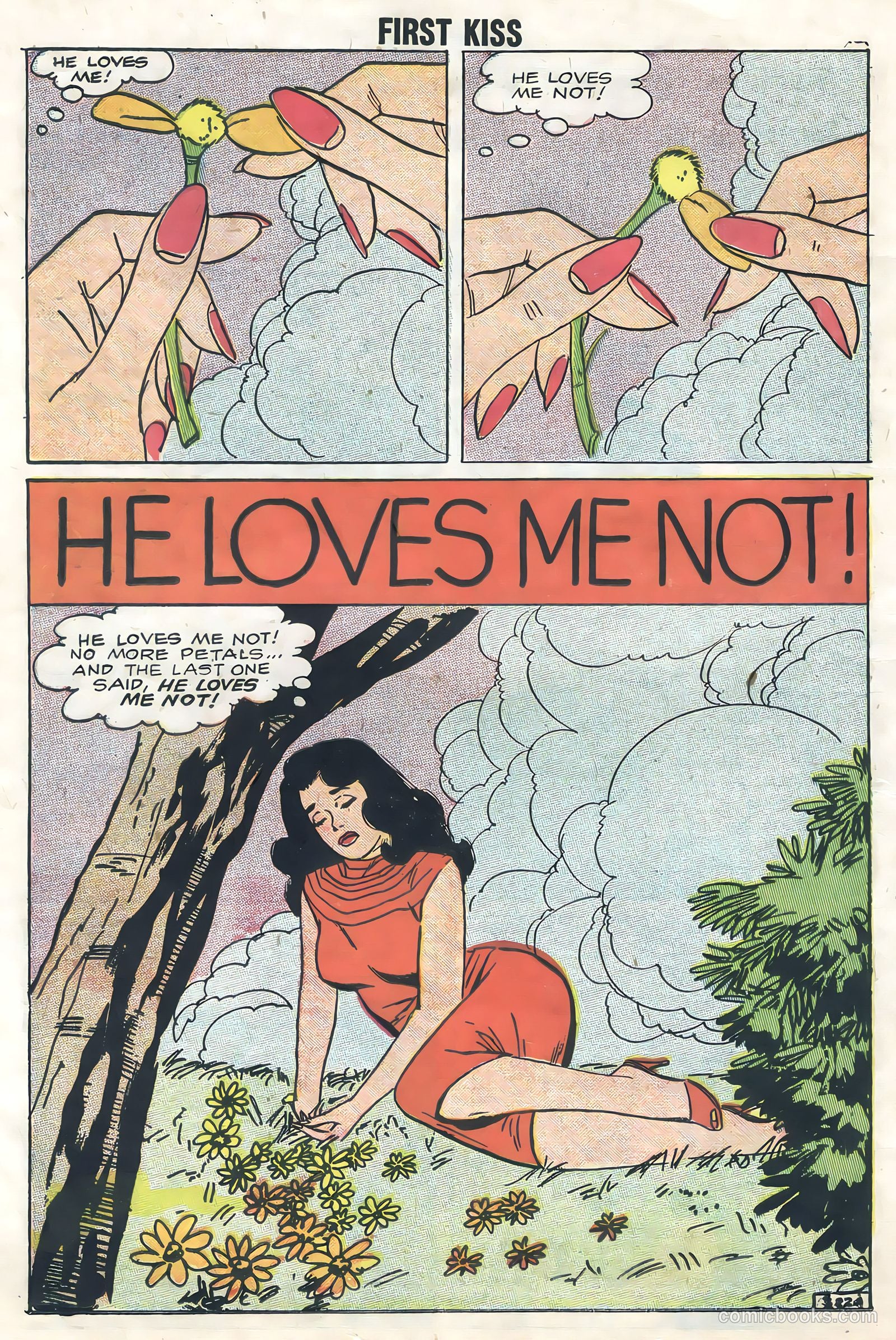 First Kiss #3 (1958) — page 14 of 36