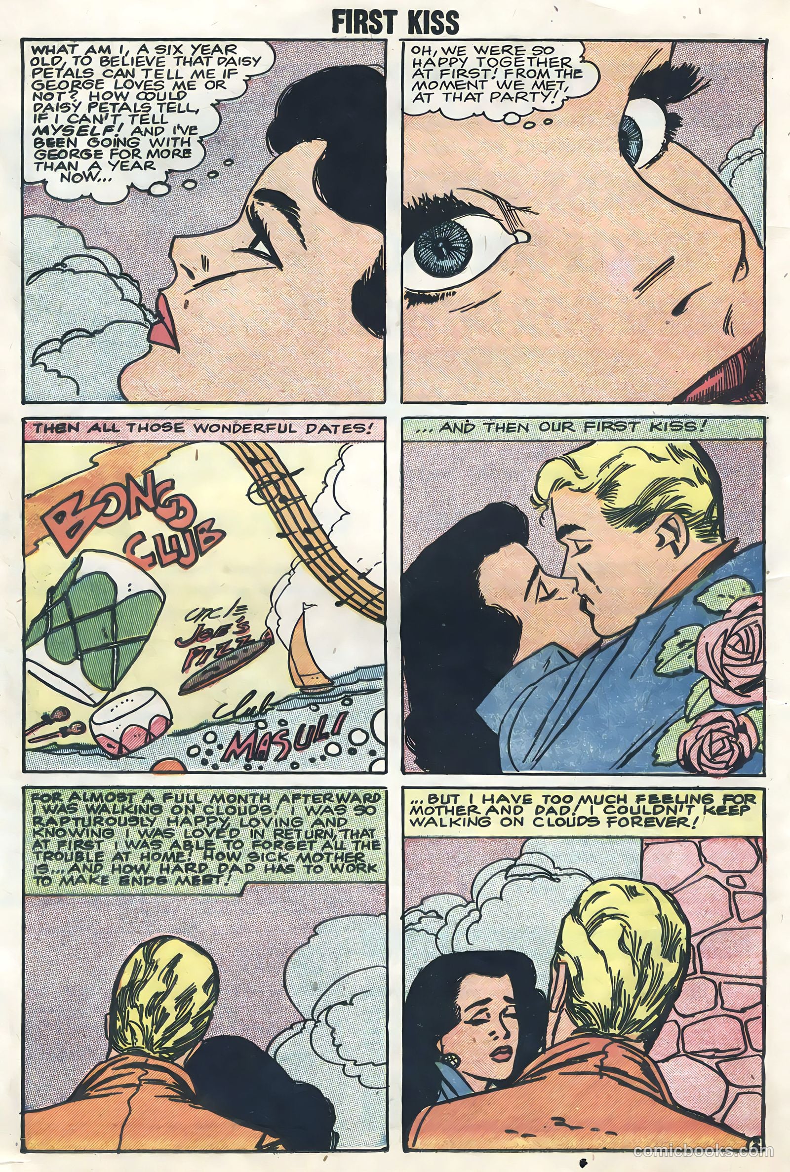 First Kiss #3 (1958) — page 16 of 36