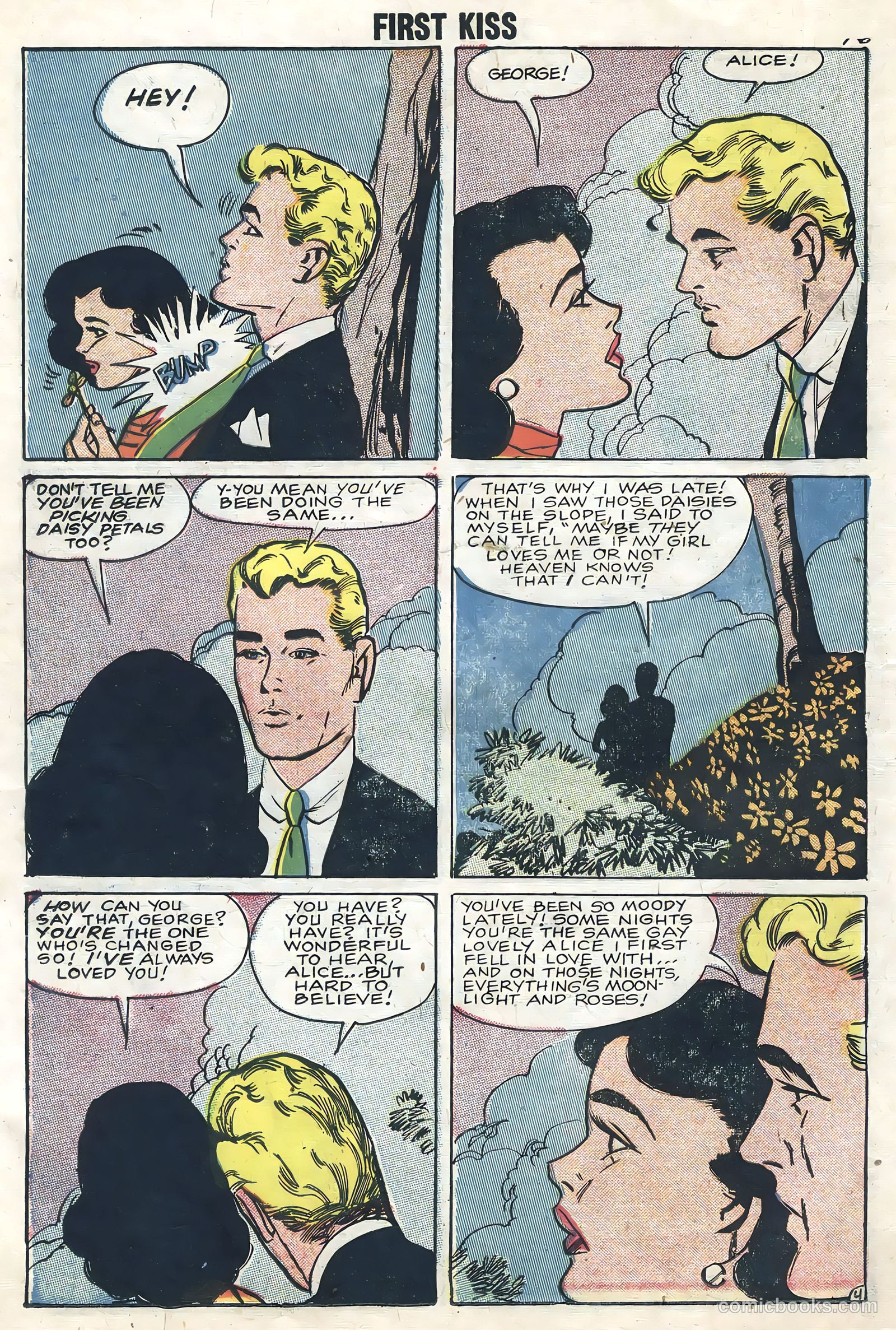 First Kiss #3 (1958) — page 18 of 36