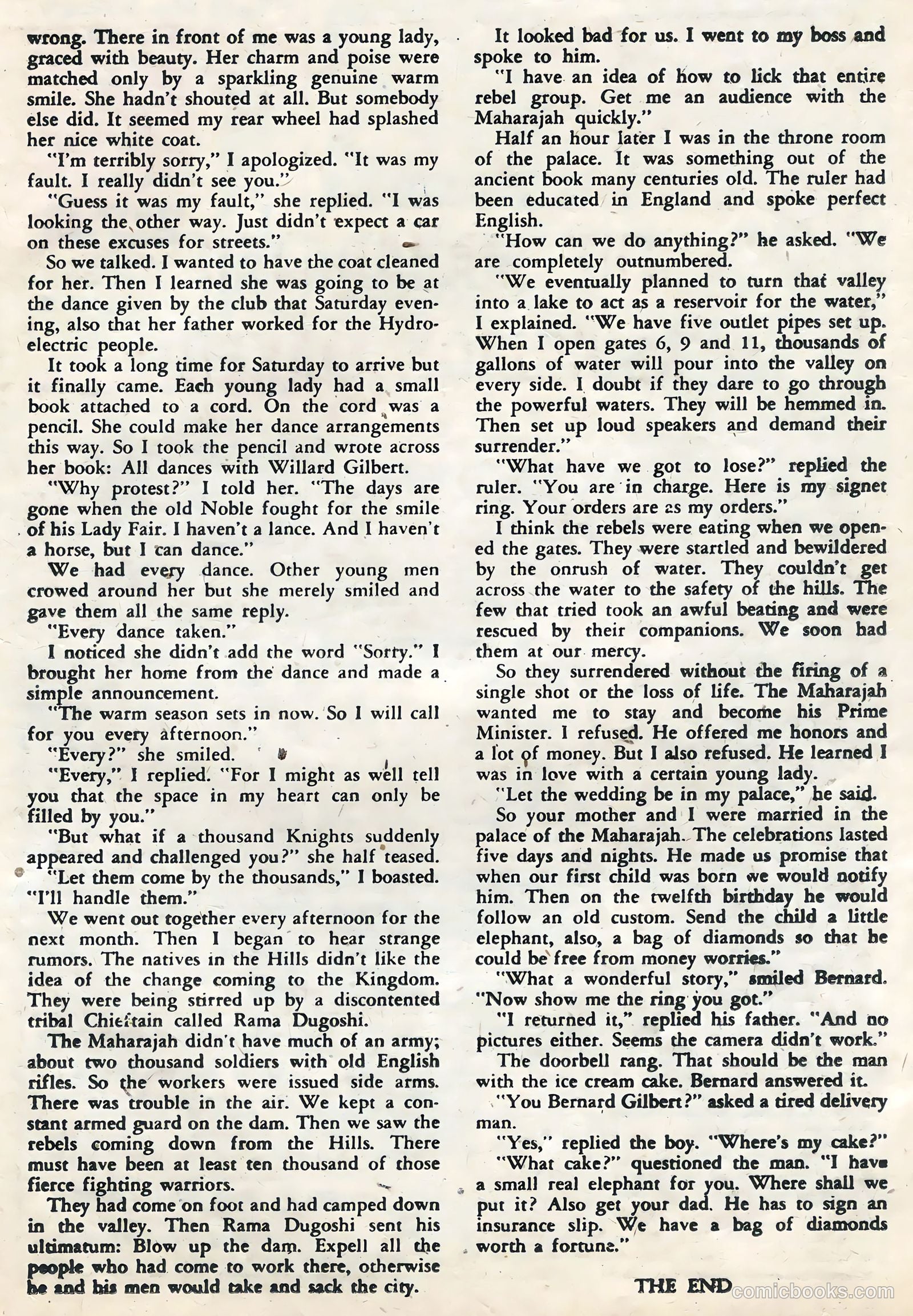 First Kiss #3 (1958) — page 21 of 36