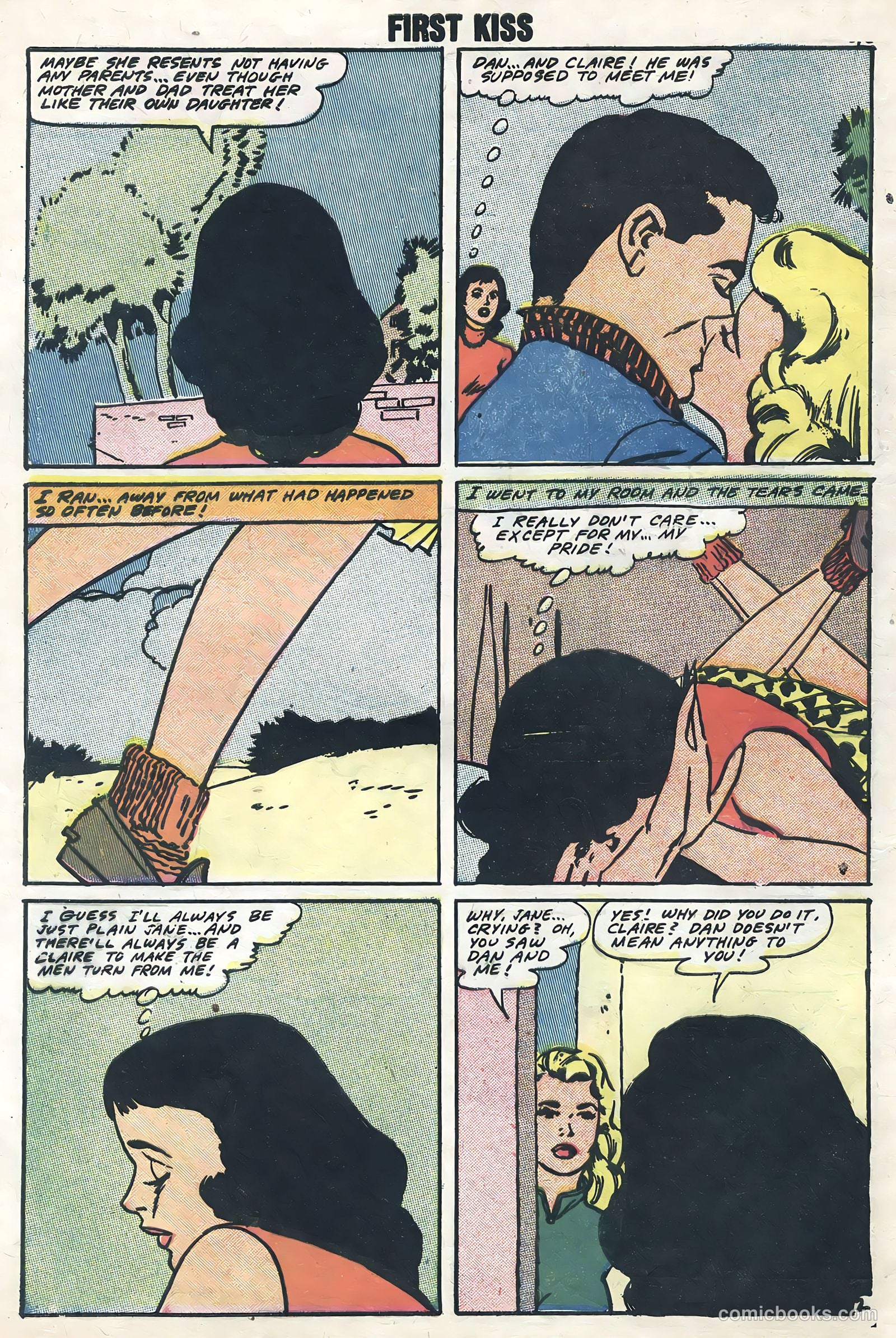 First Kiss #3 (1958) — page 28 of 36