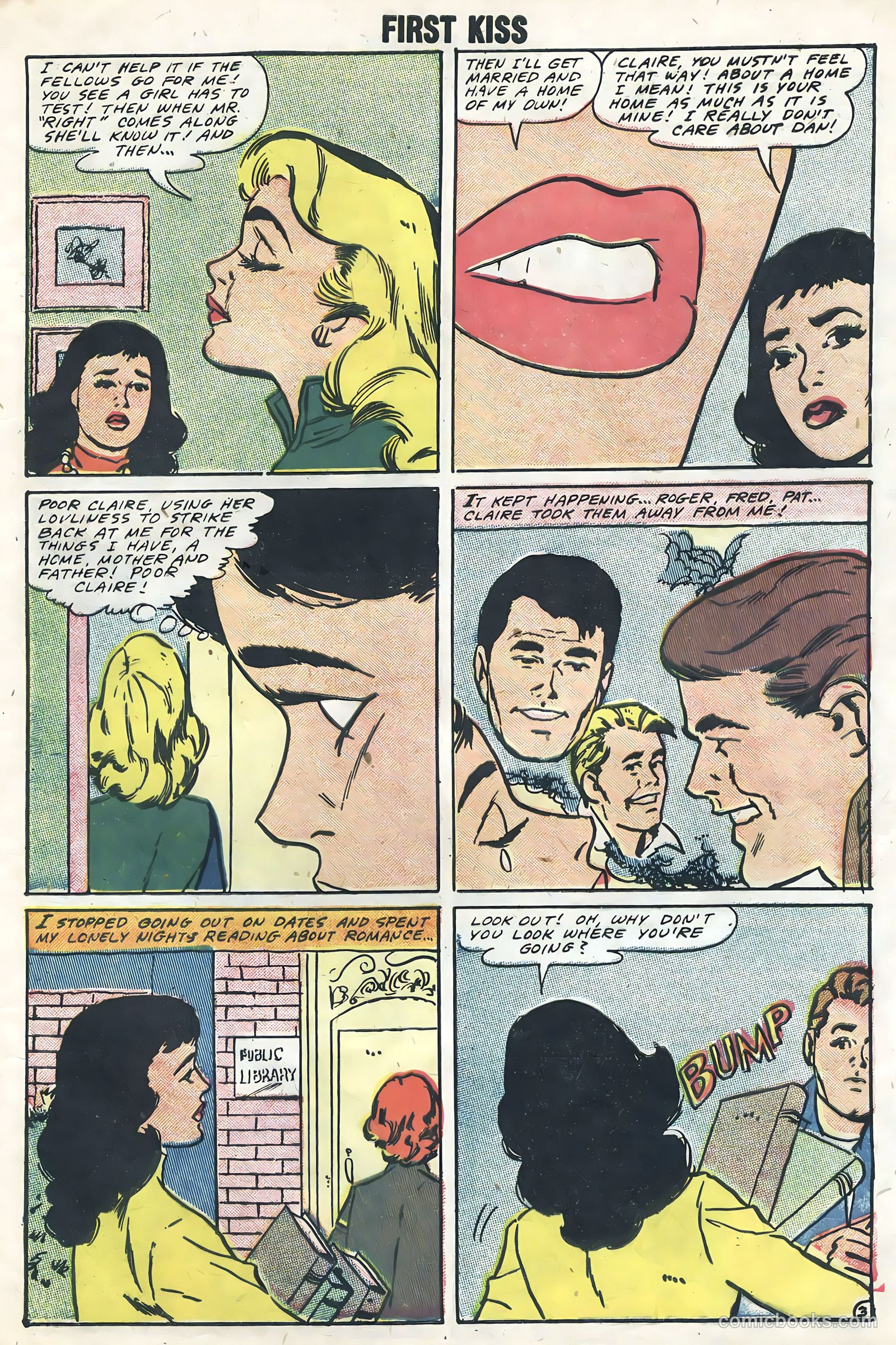First Kiss #3 (1958) — page 29 of 36