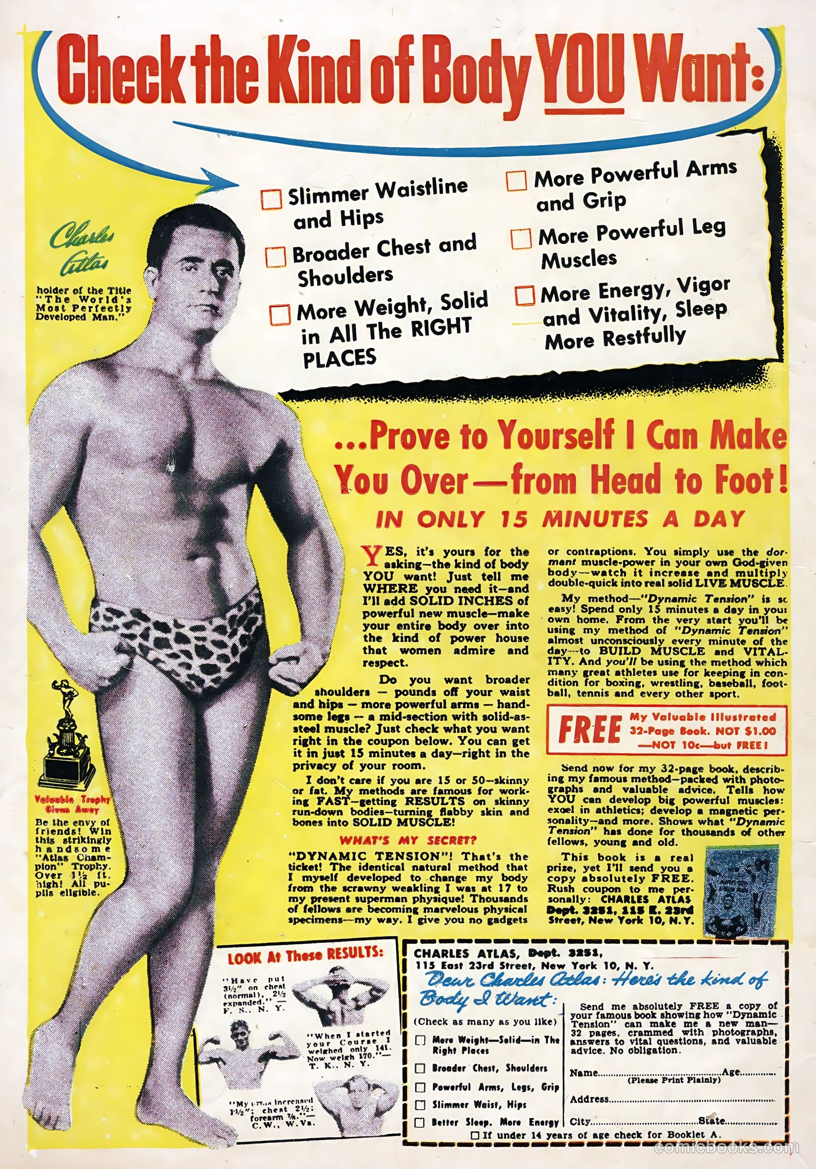 First Kiss #3 (1958) — page 36 of 36