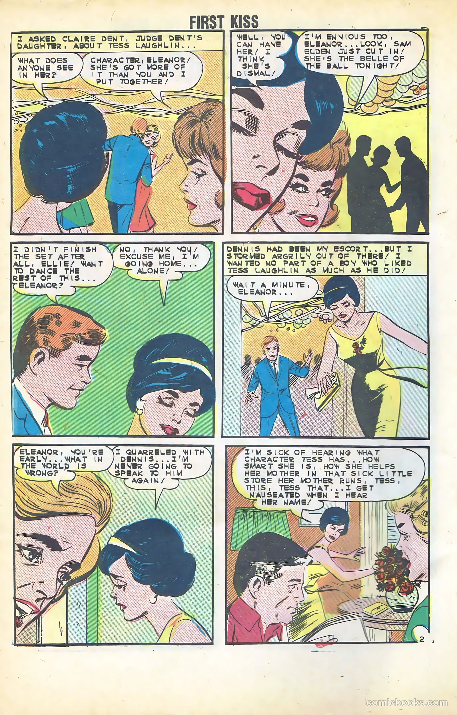 First Kiss #30 (1963) — page 4 of 36