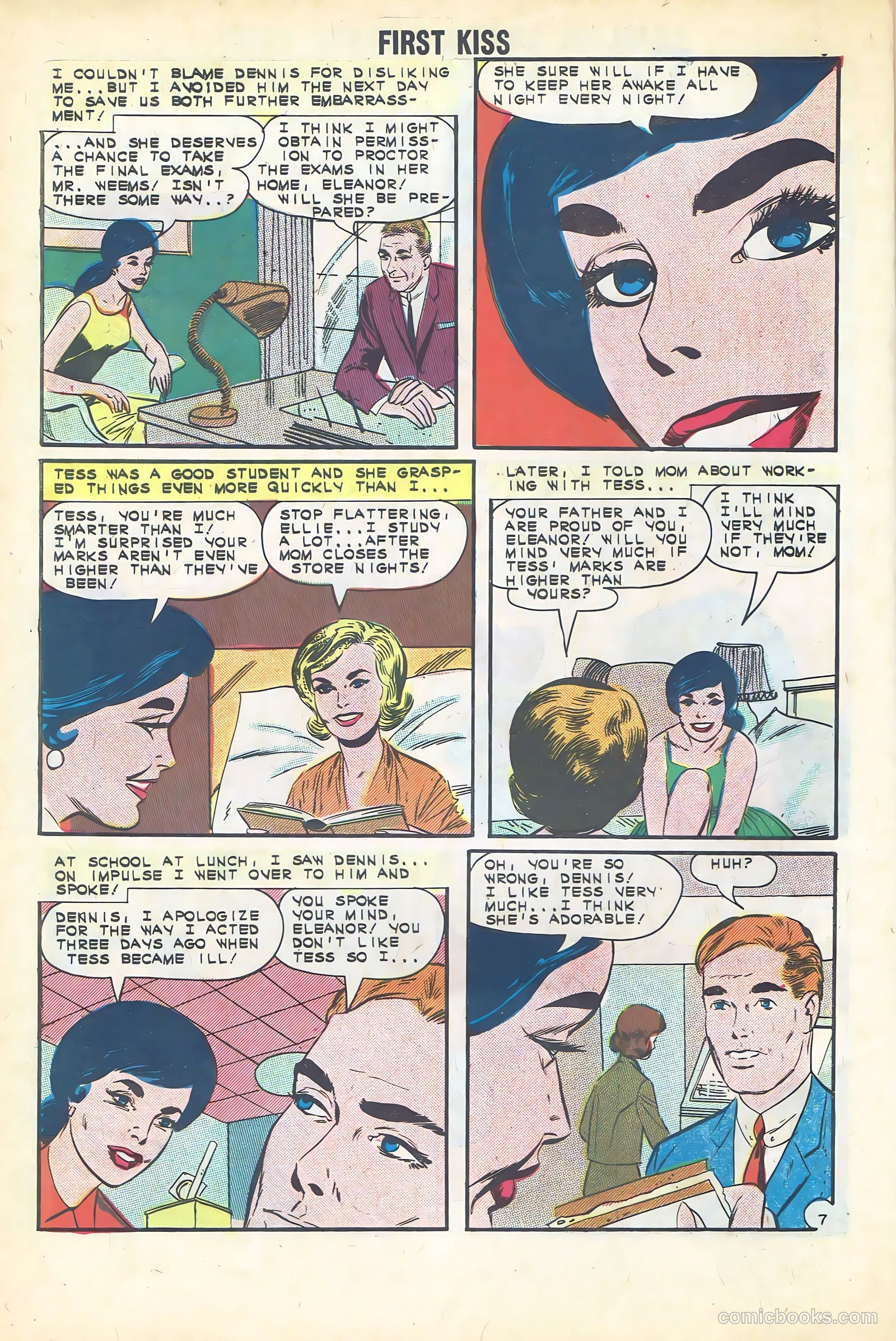 First Kiss #30 (1963) — page 10 of 36