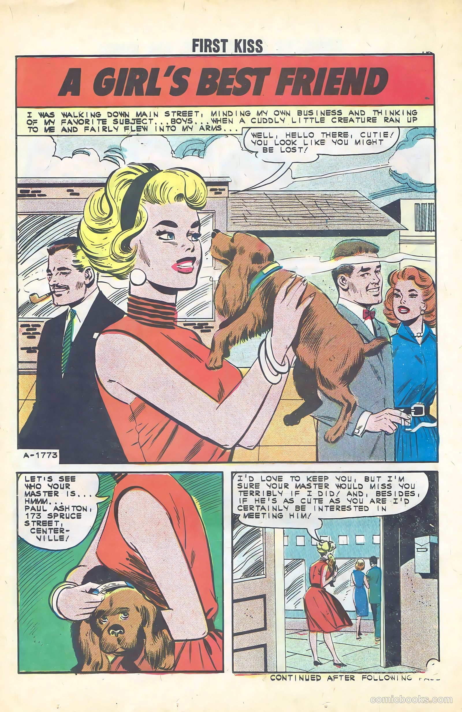 First Kiss #30 (1963) — page 14 of 36