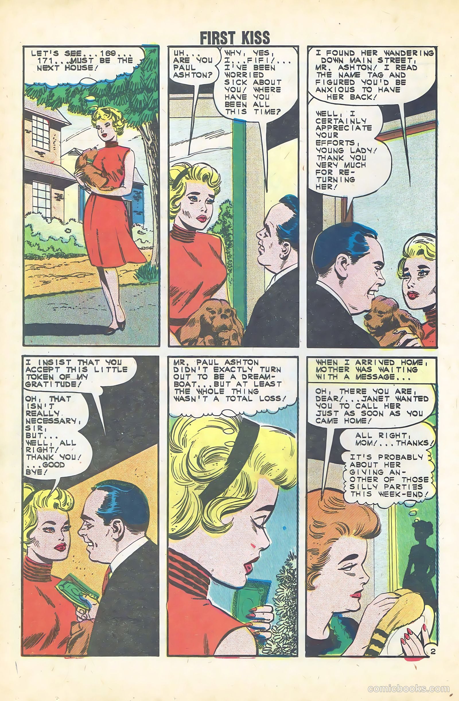 First Kiss #30 (1963) — page 16 of 36