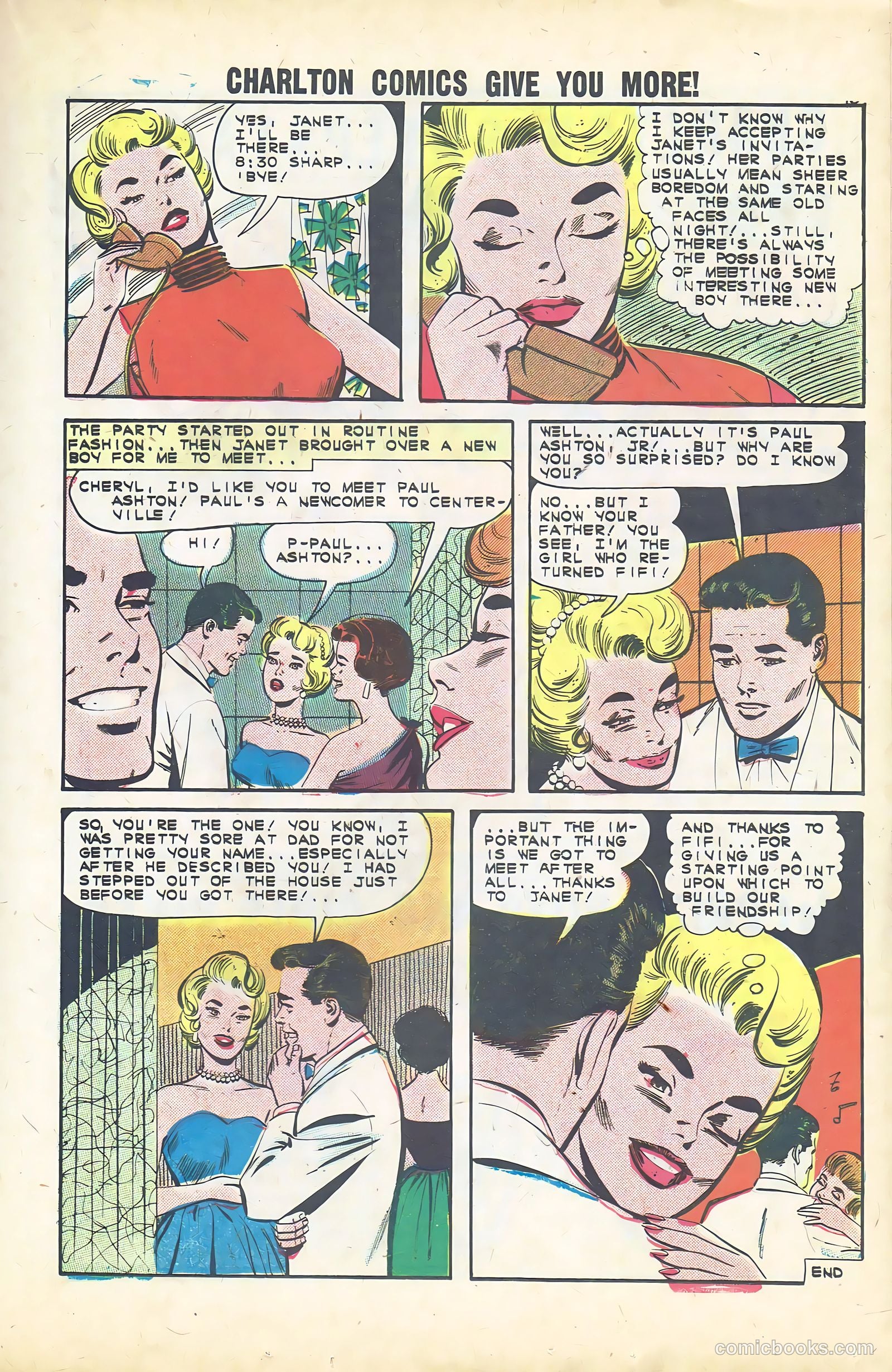 First Kiss #30 (1963) — page 17 of 36