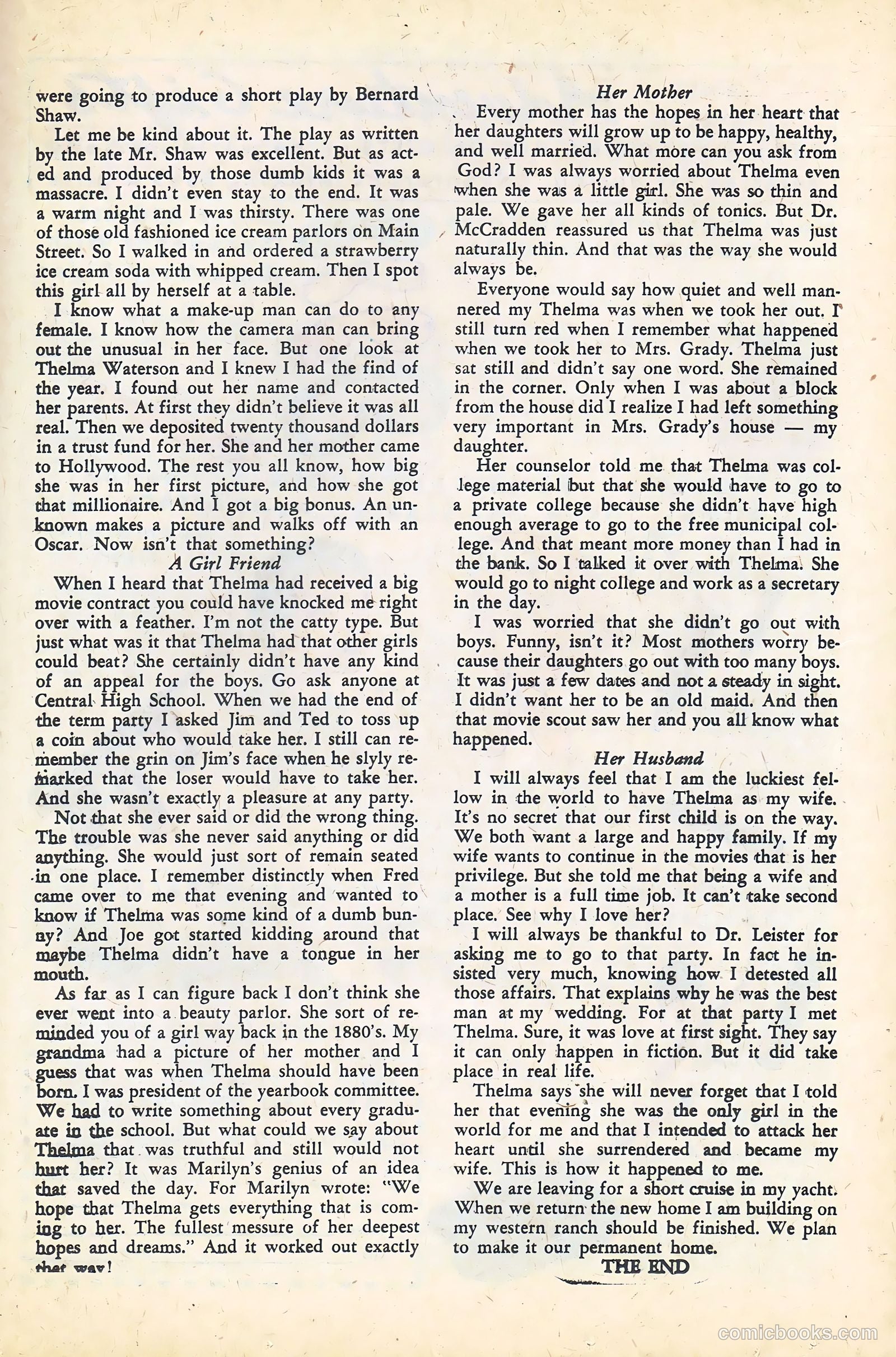 First Kiss #30 (1963) — page 21 of 36