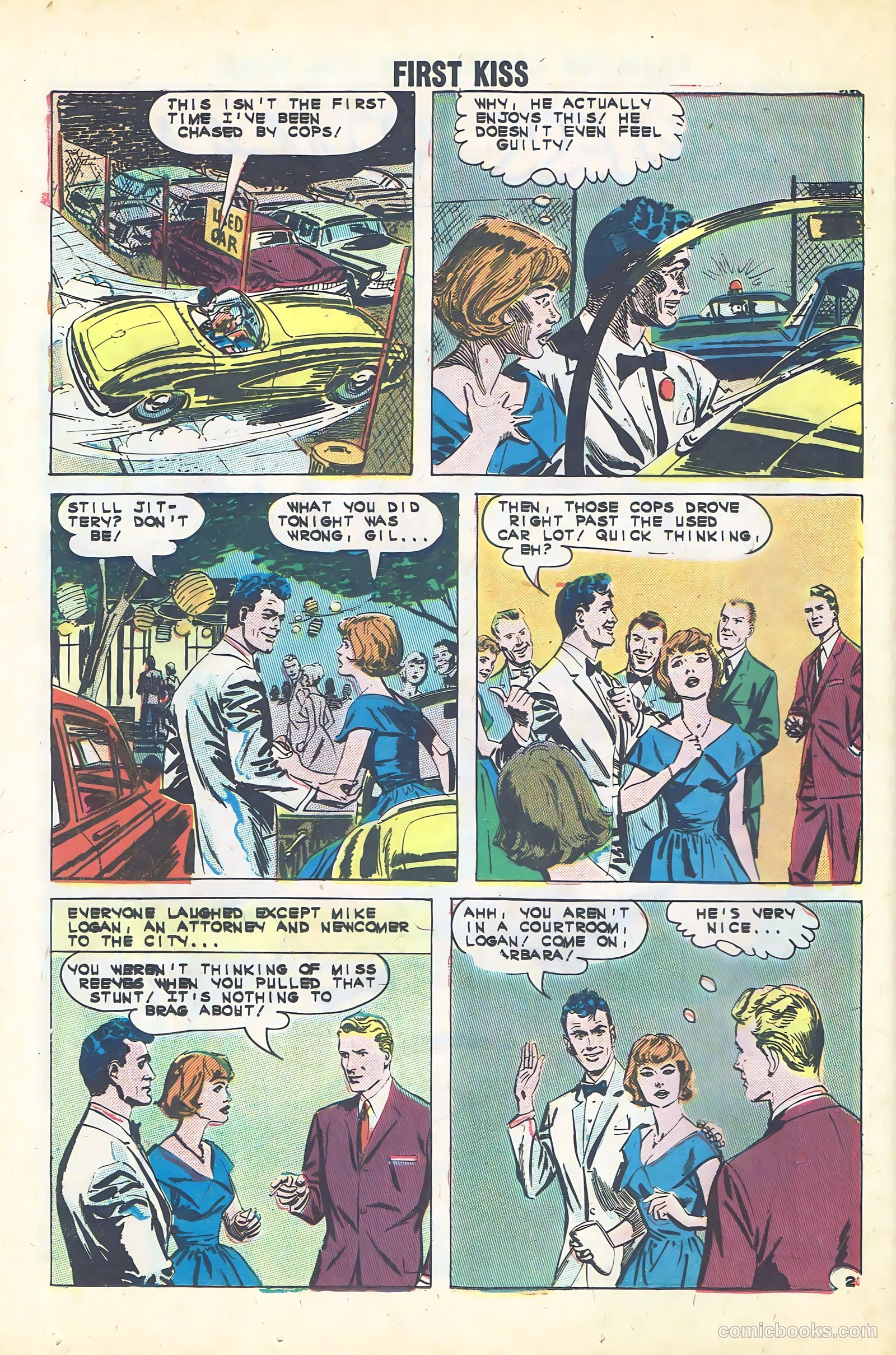 First Kiss #30 (1963) — page 24 of 36