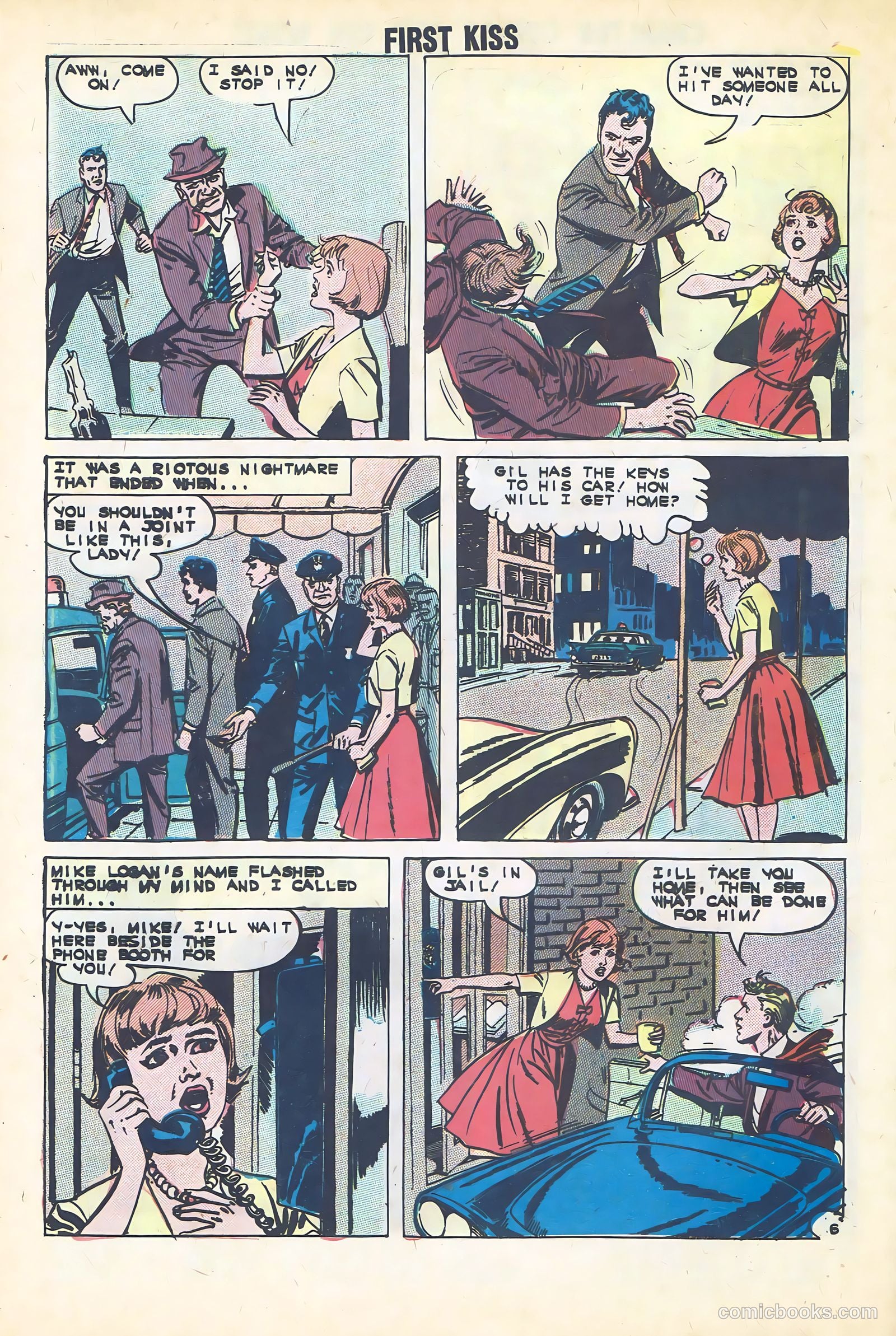 First Kiss #30 (1963) — page 28 of 36