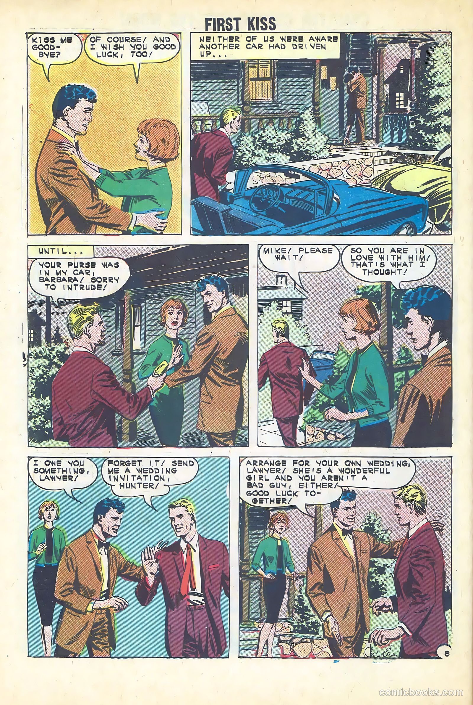 First Kiss #30 (1963) — page 30 of 36