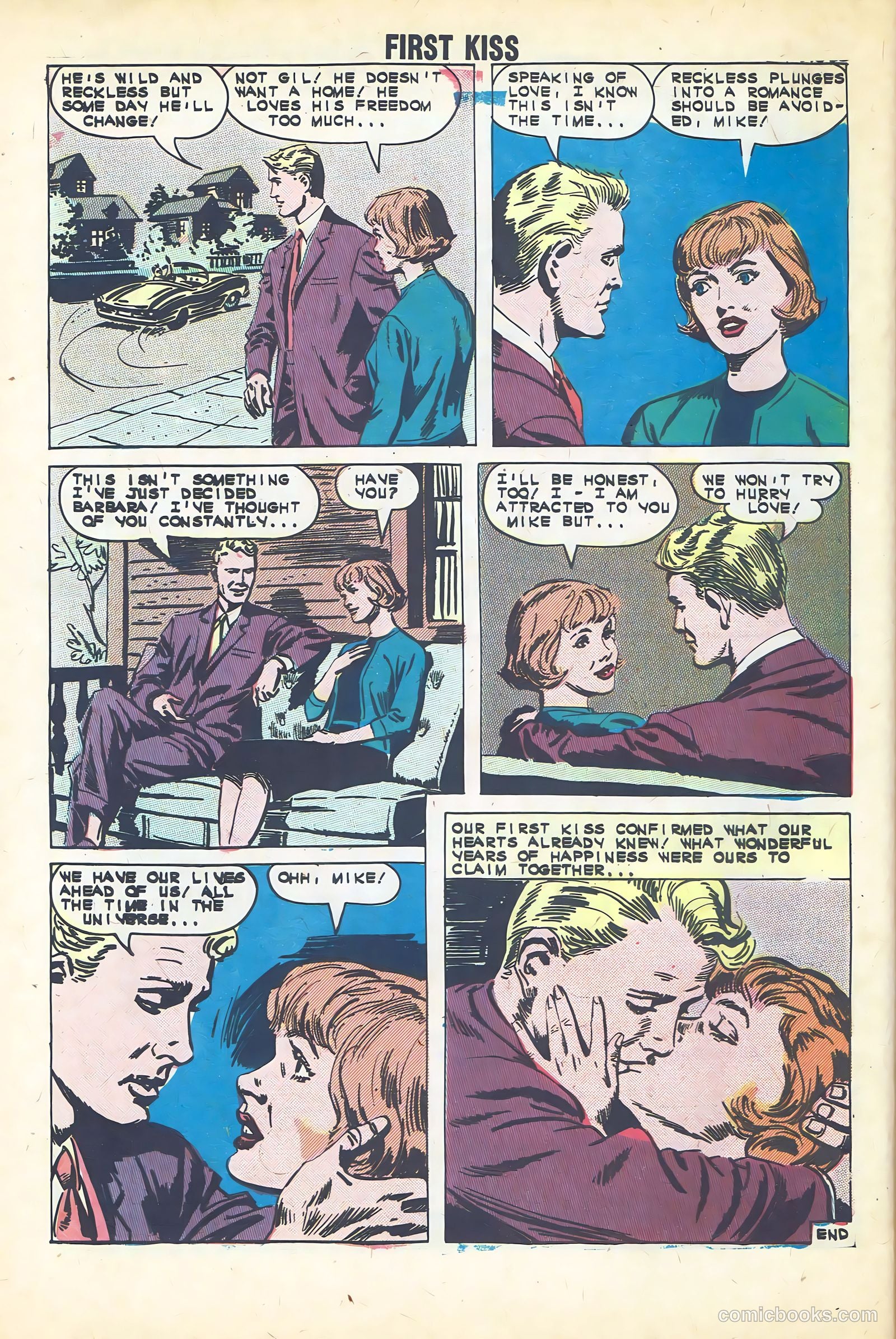 First Kiss #30 (1963) — page 32 of 36