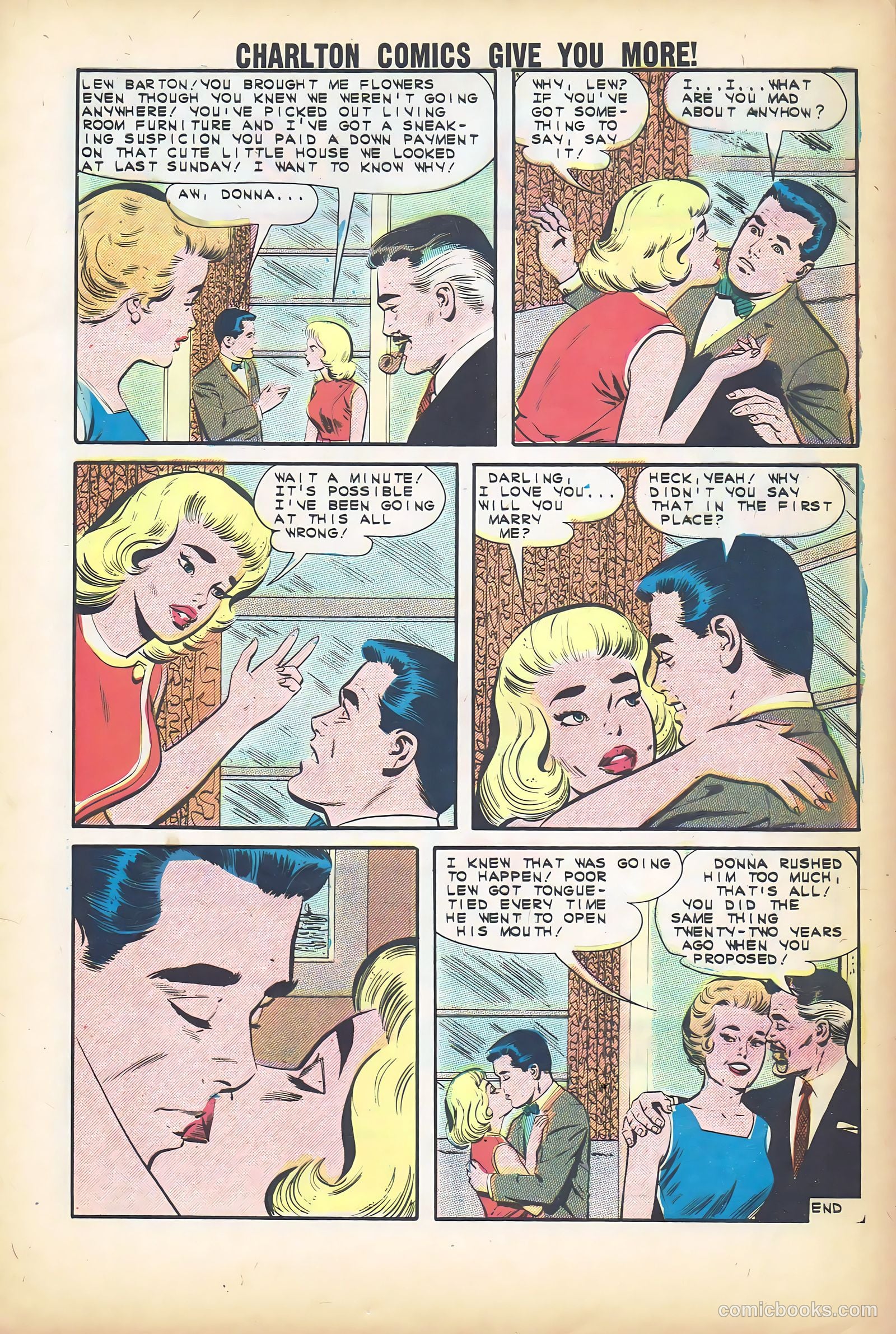 First Kiss #31 (1963) — page 5 of 36