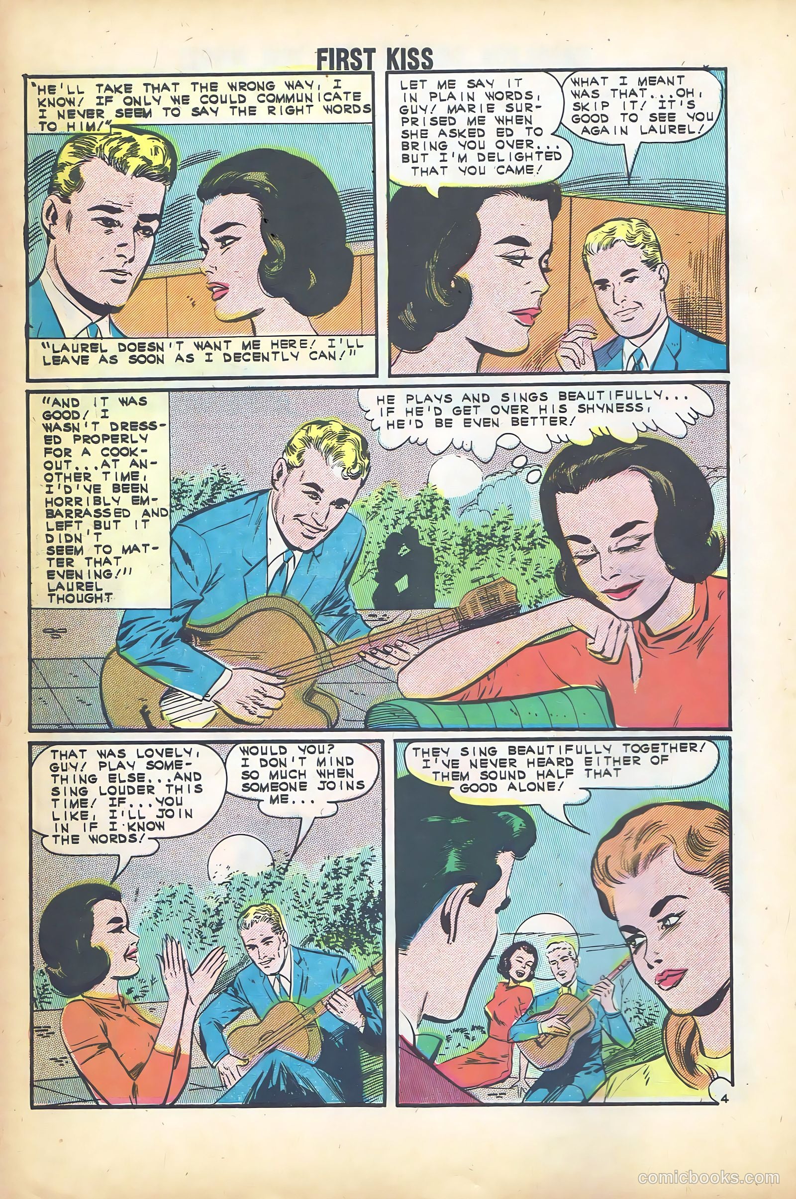 First Kiss #31 (1963) — page 10 of 36