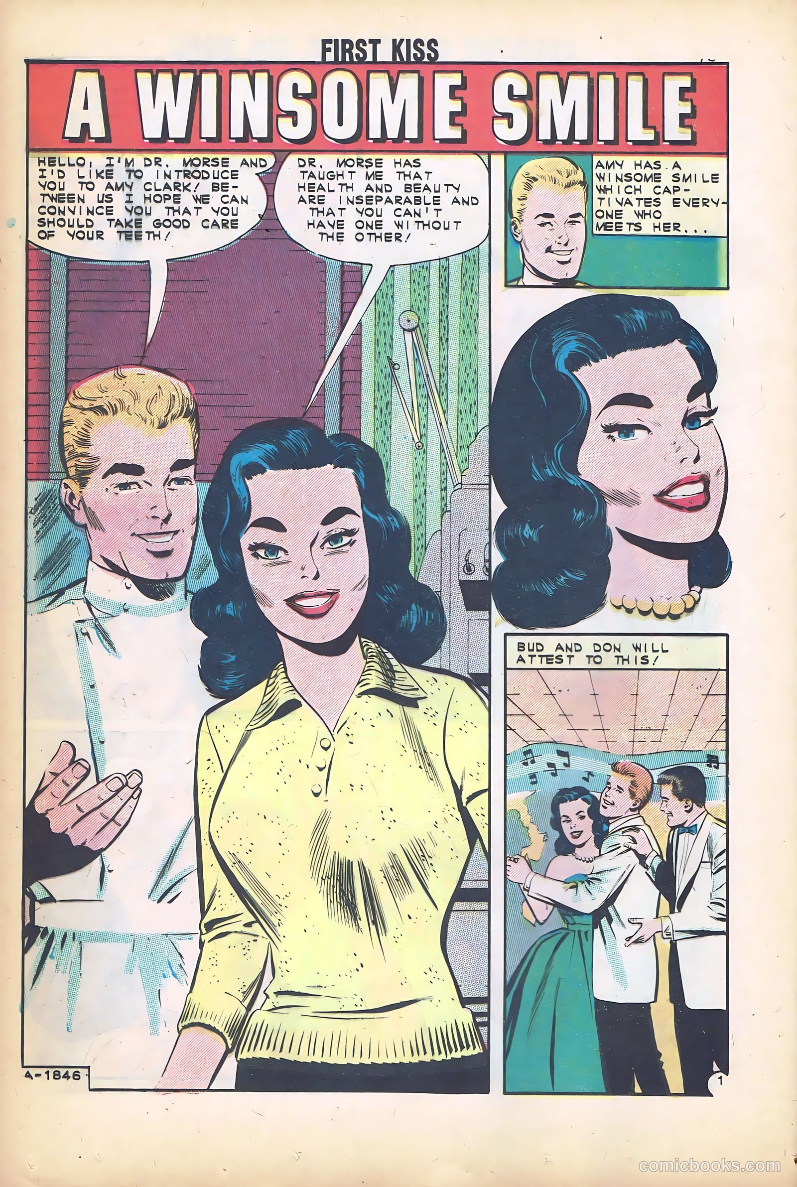 First Kiss #31 (1963) — page 12 of 36