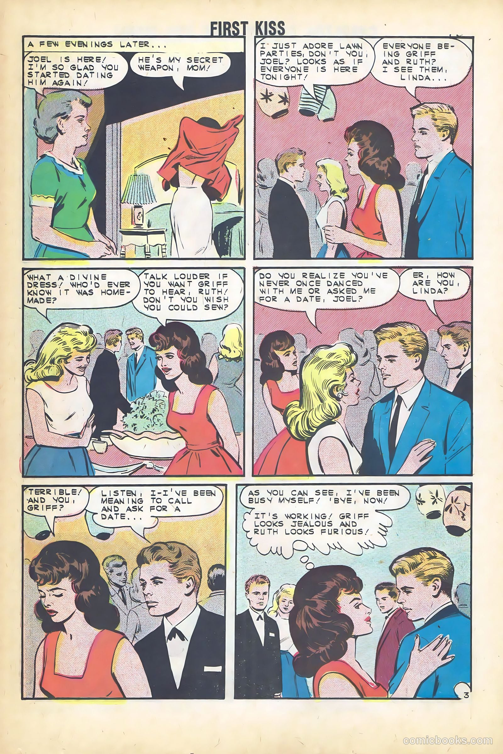 First Kiss #31 (1963) — page 18 of 36