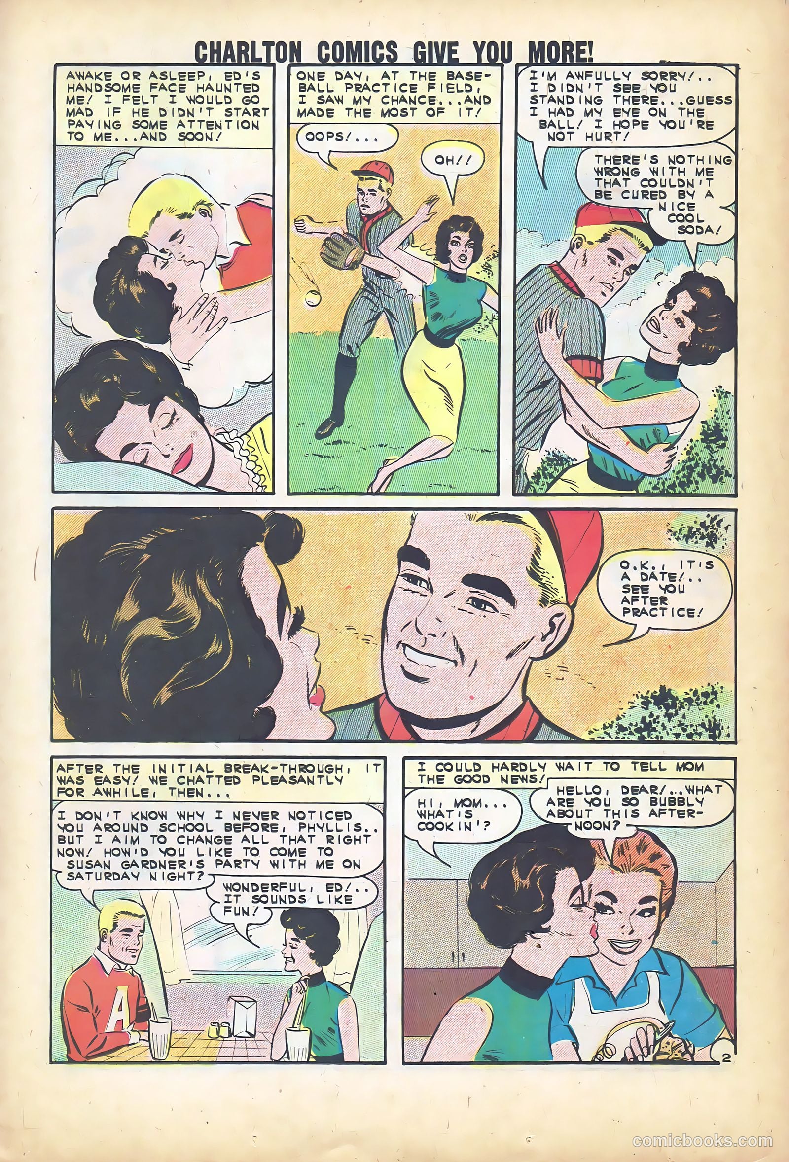 First Kiss #31 (1963) — page 23 of 36