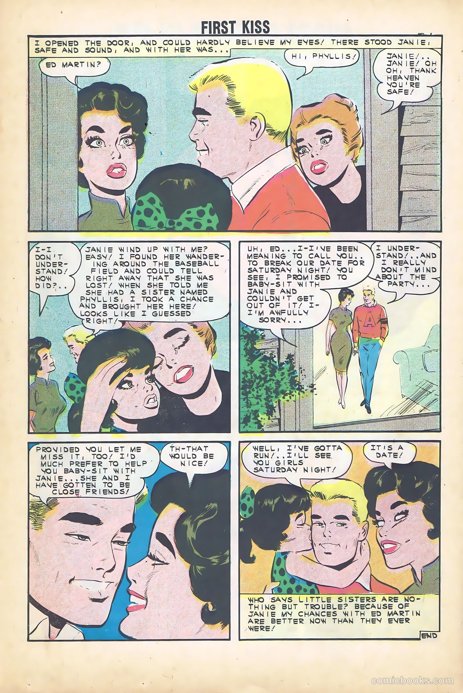 First Kiss #31 (1963) — page 26 of 36