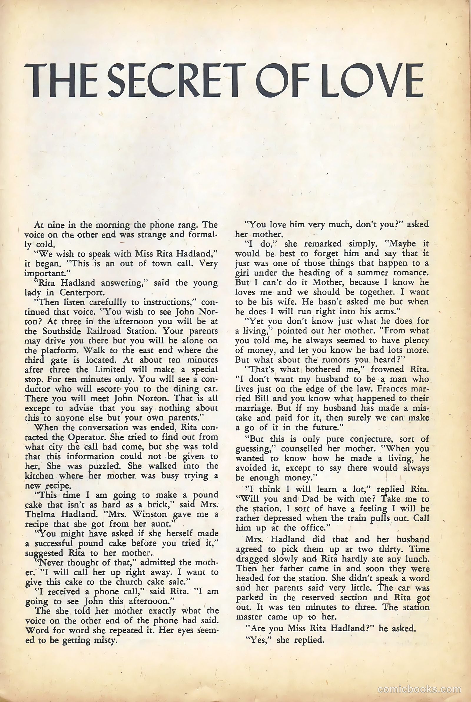 First Kiss #31 (1963) — page 27 of 36