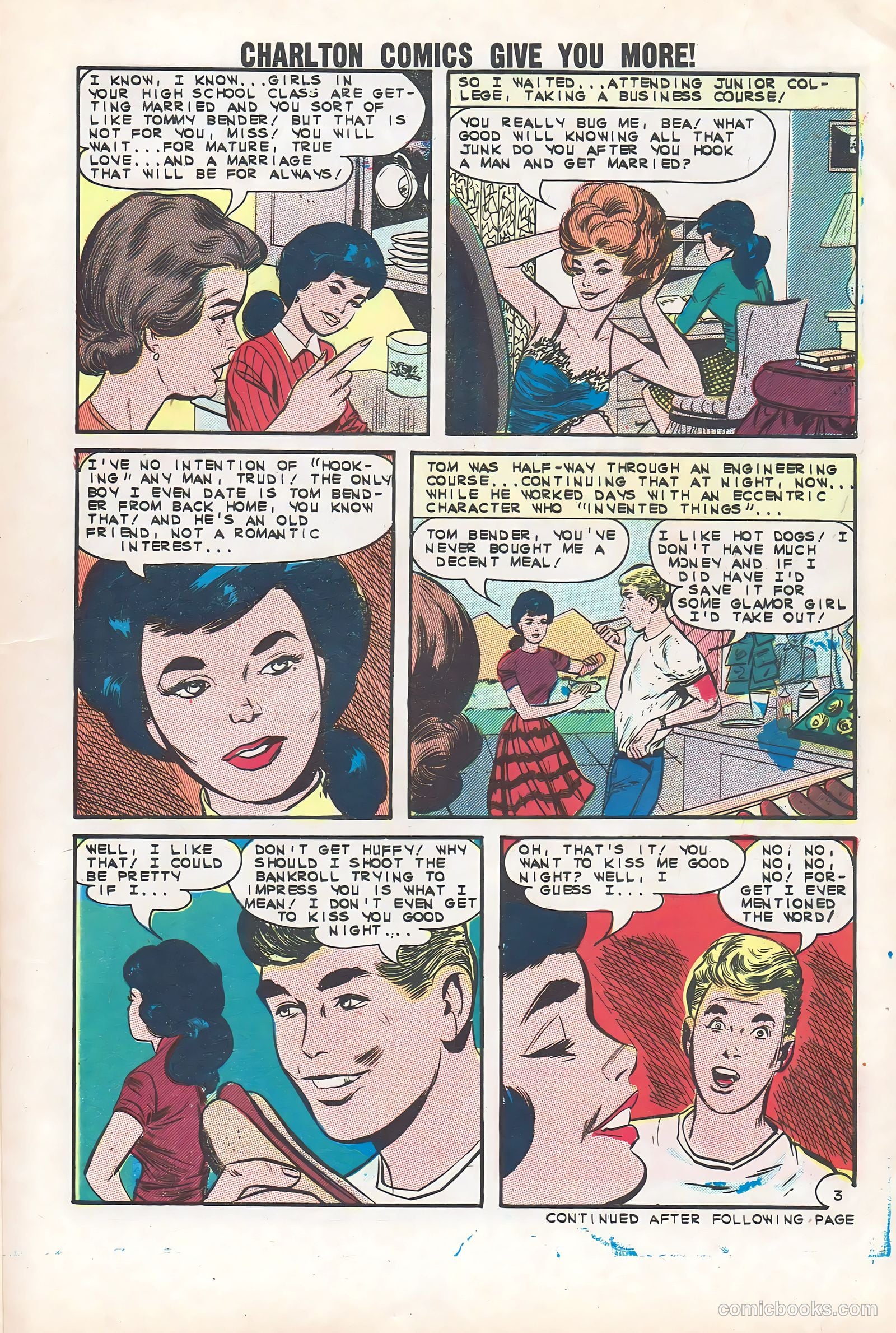 First Kiss #32 (1963) — page 5 of 36
