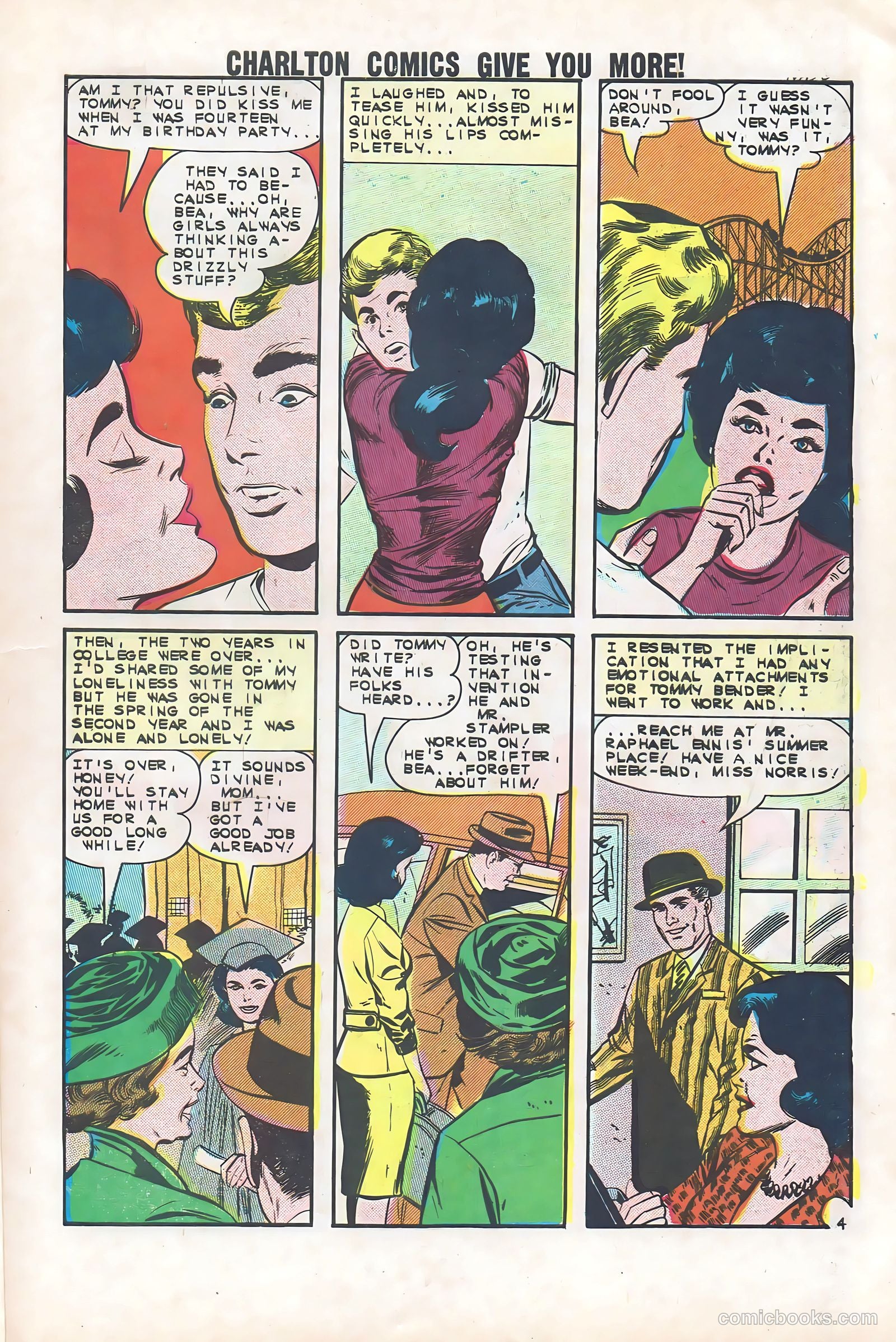 First Kiss #32 (1963) — page 7 of 36