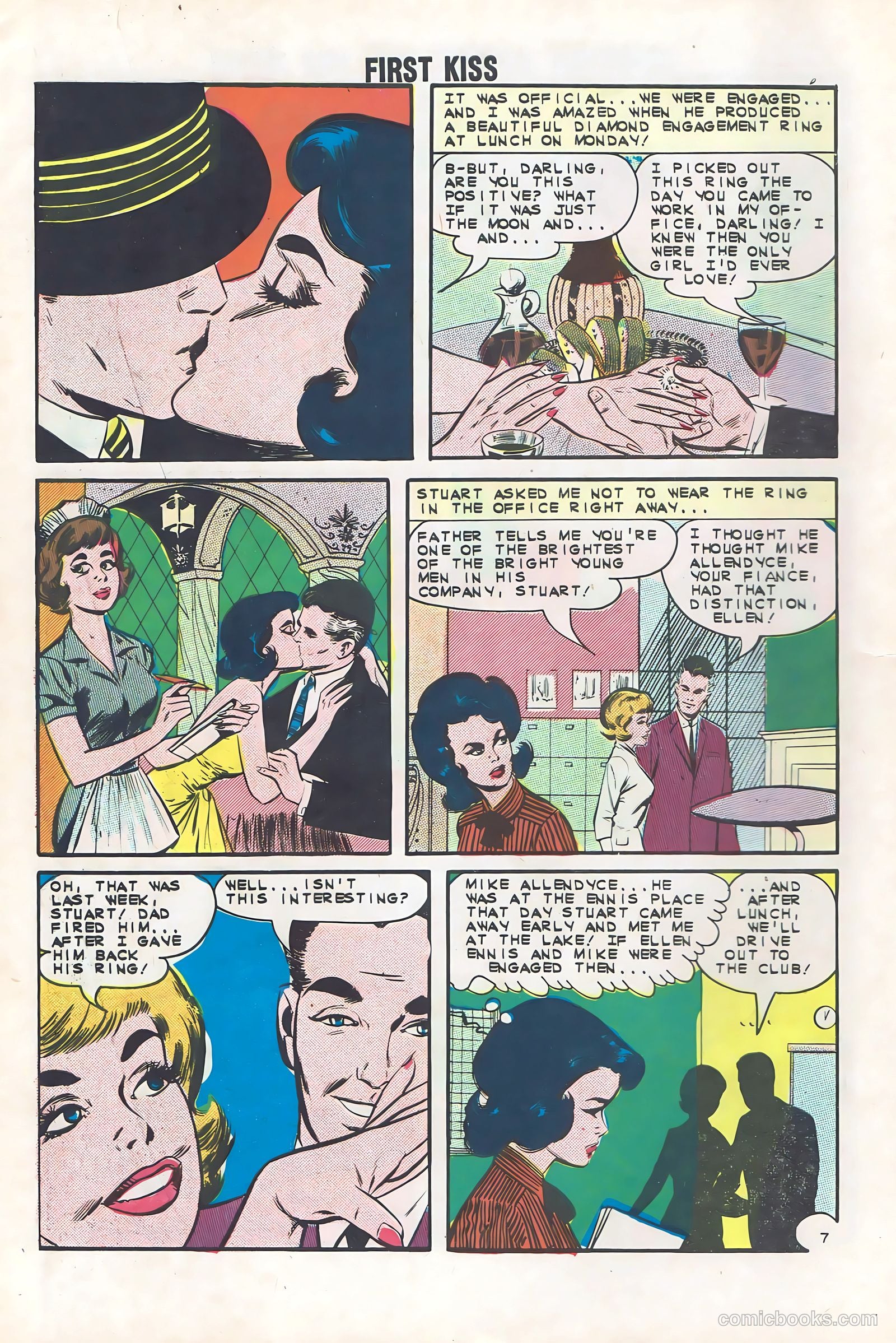 First Kiss #32 (1963) — page 10 of 36