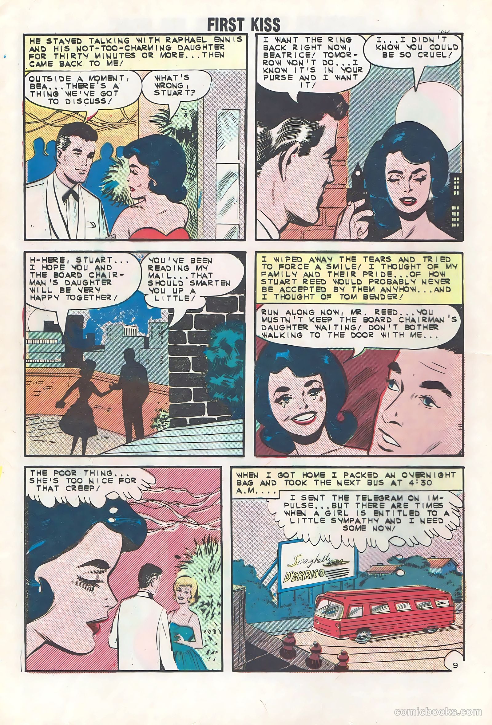 First Kiss #32 (1963) — page 12 of 36