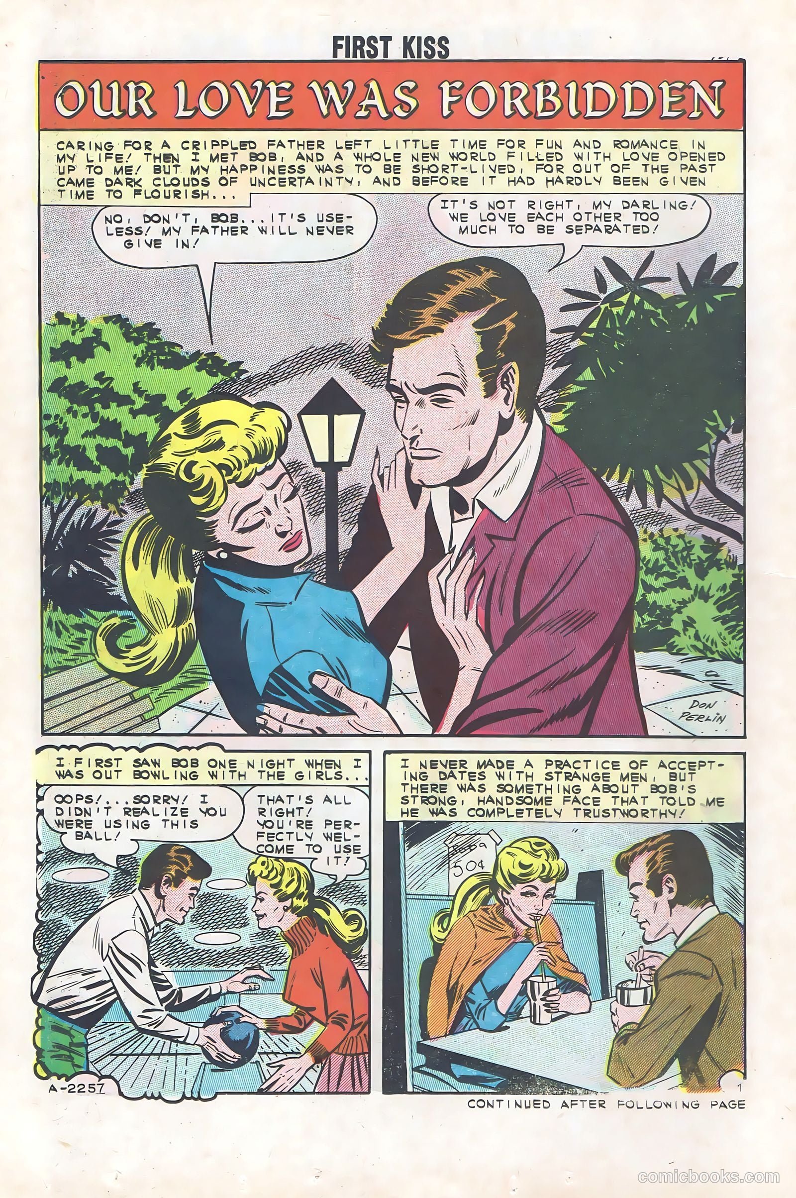 First Kiss #32 (1963) — page 14 of 36
