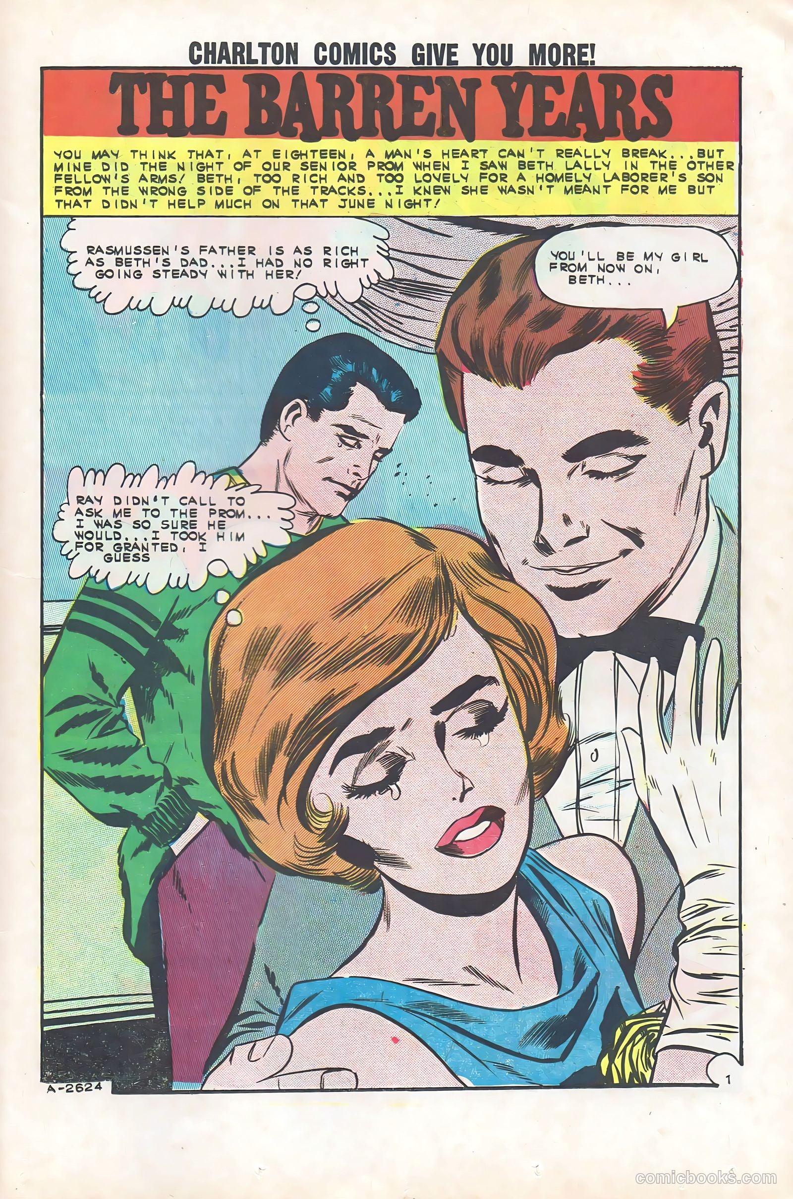 First Kiss #32 (1963) — page 23 of 36