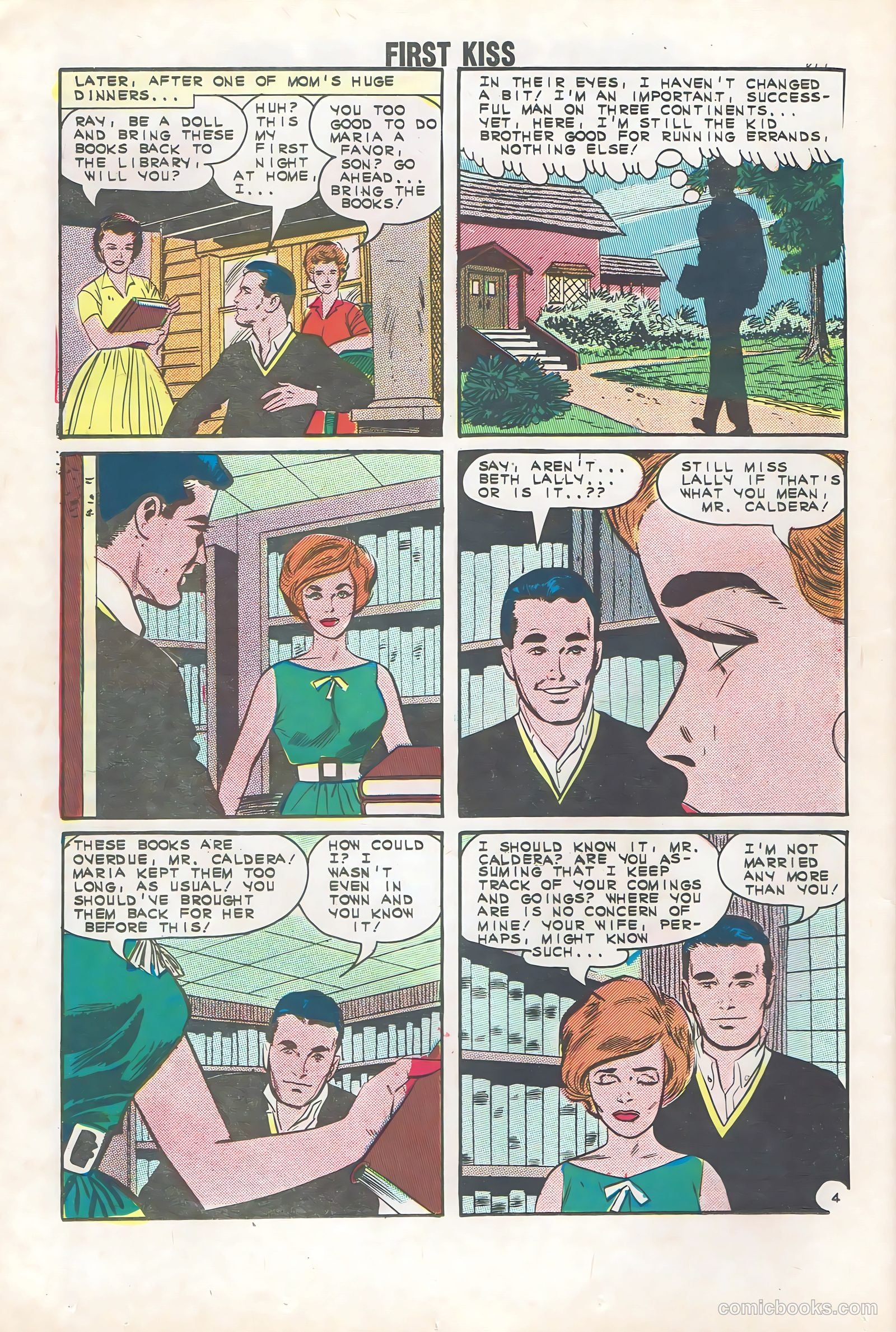 First Kiss #32 (1963) — page 26 of 36