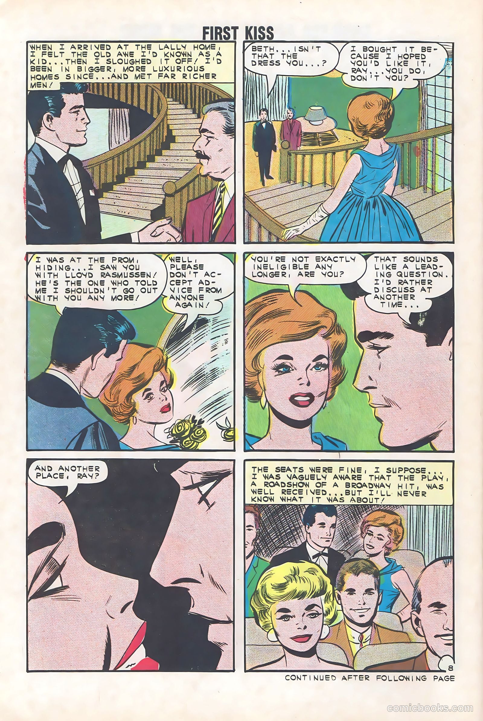 First Kiss #32 (1963) — page 30 of 36