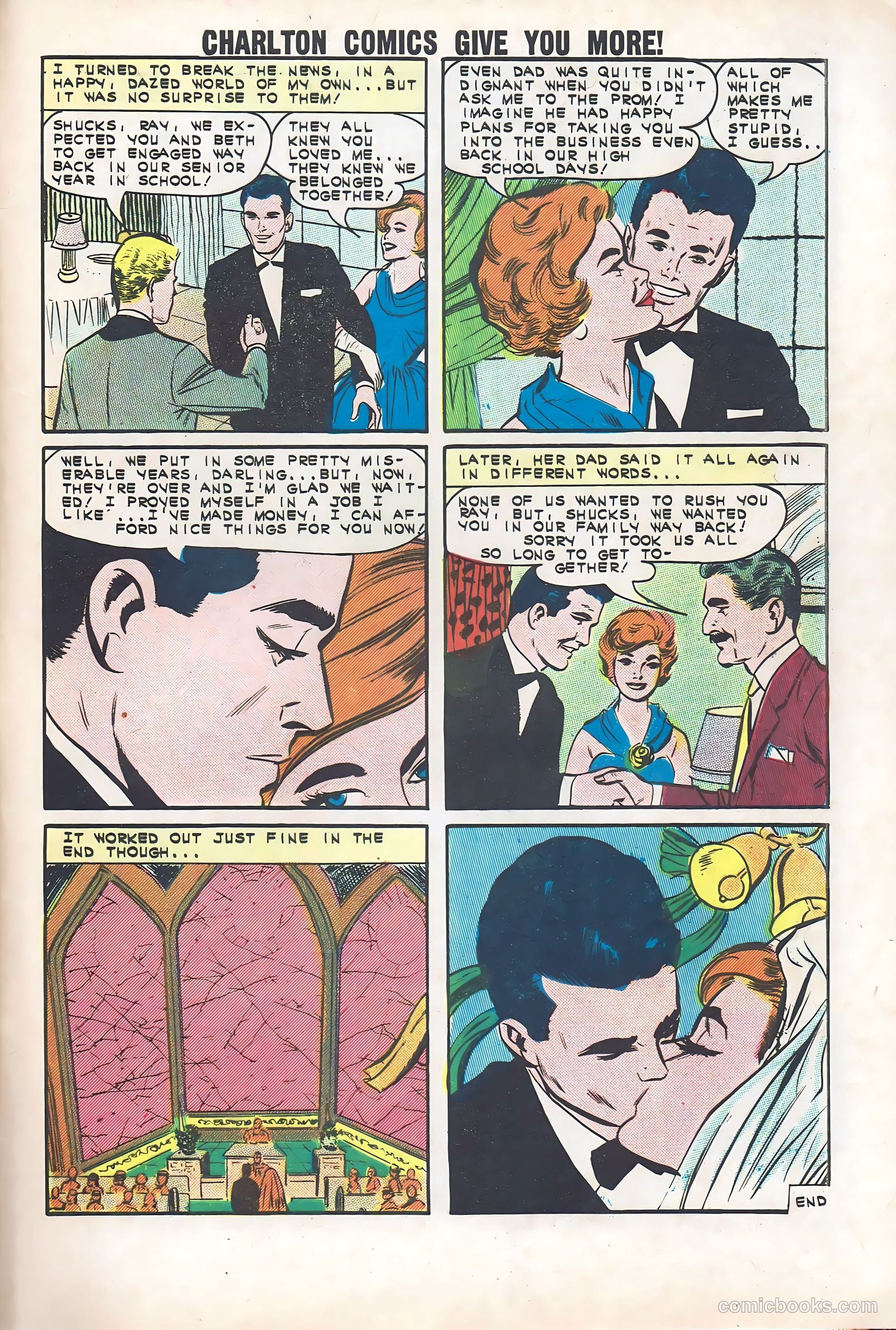 First Kiss #32 (1963) — page 33 of 36