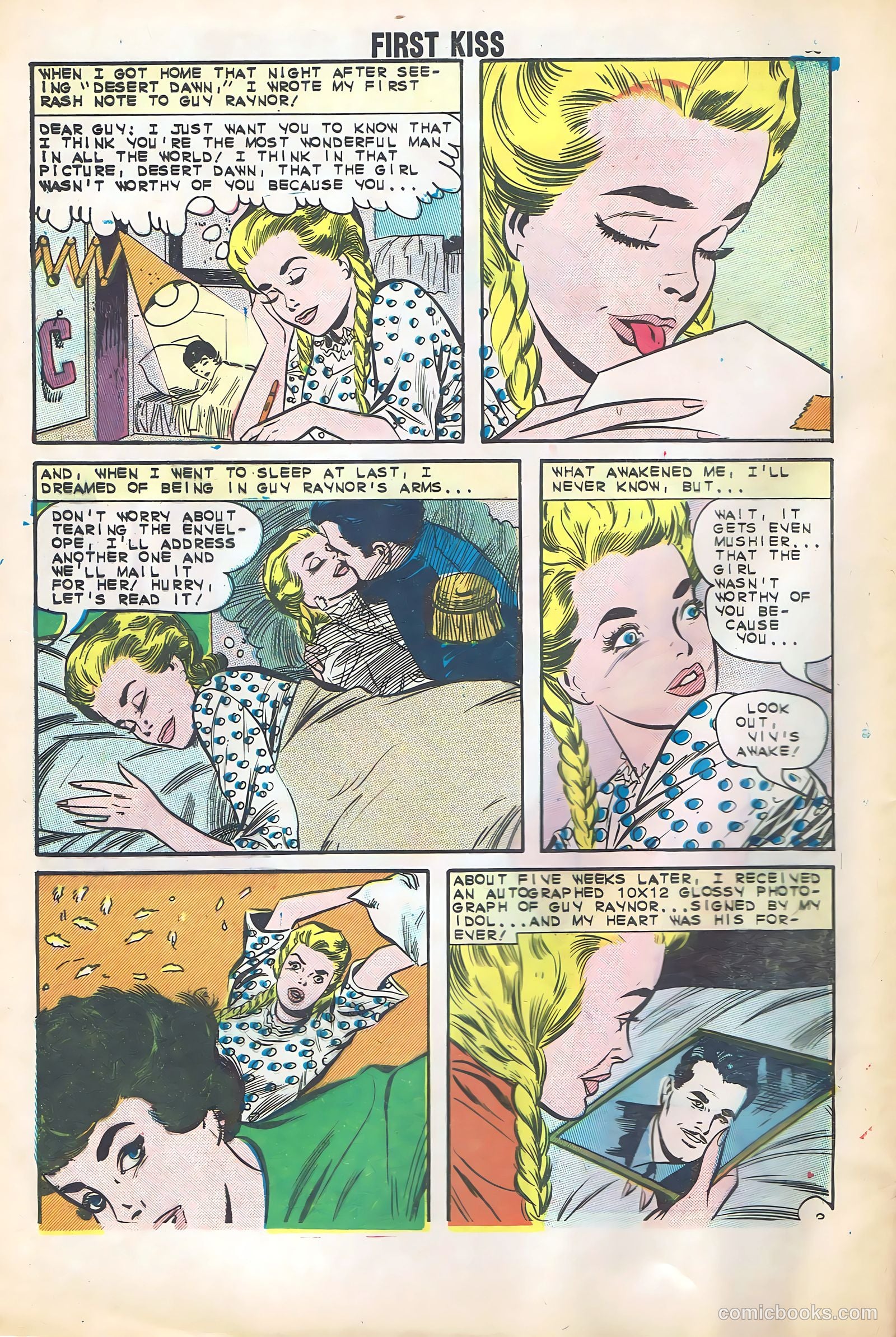 First Kiss #33 (1963) — page 4 of 36