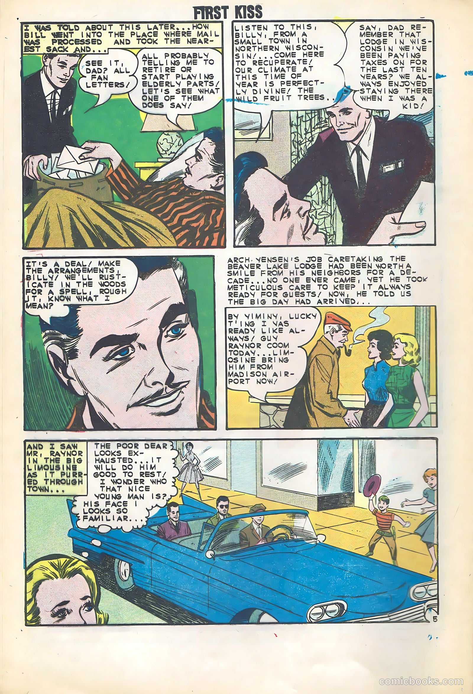 First Kiss #33 (1963) — page 8 of 36