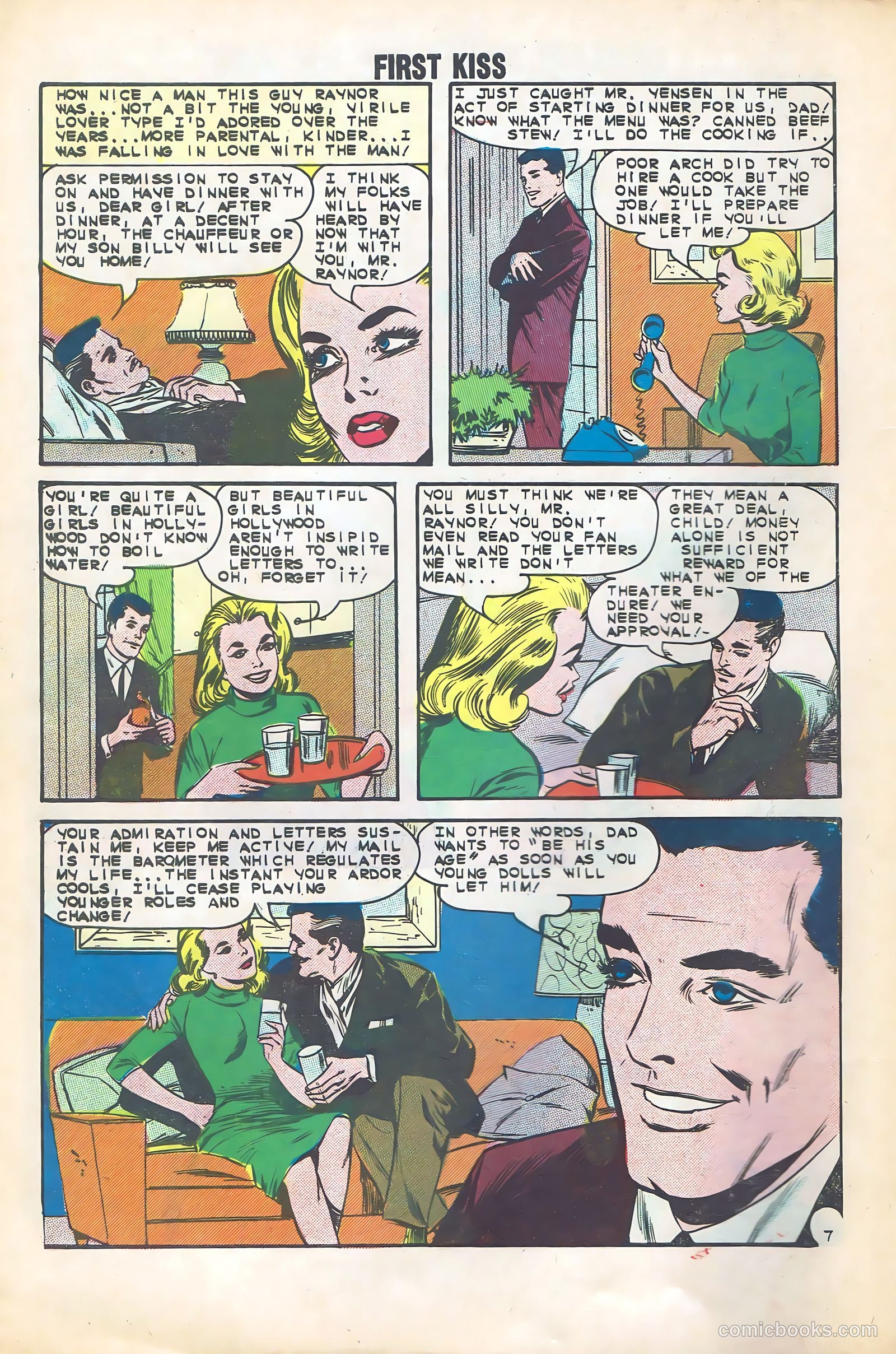 First Kiss #33 (1963) — page 10 of 36