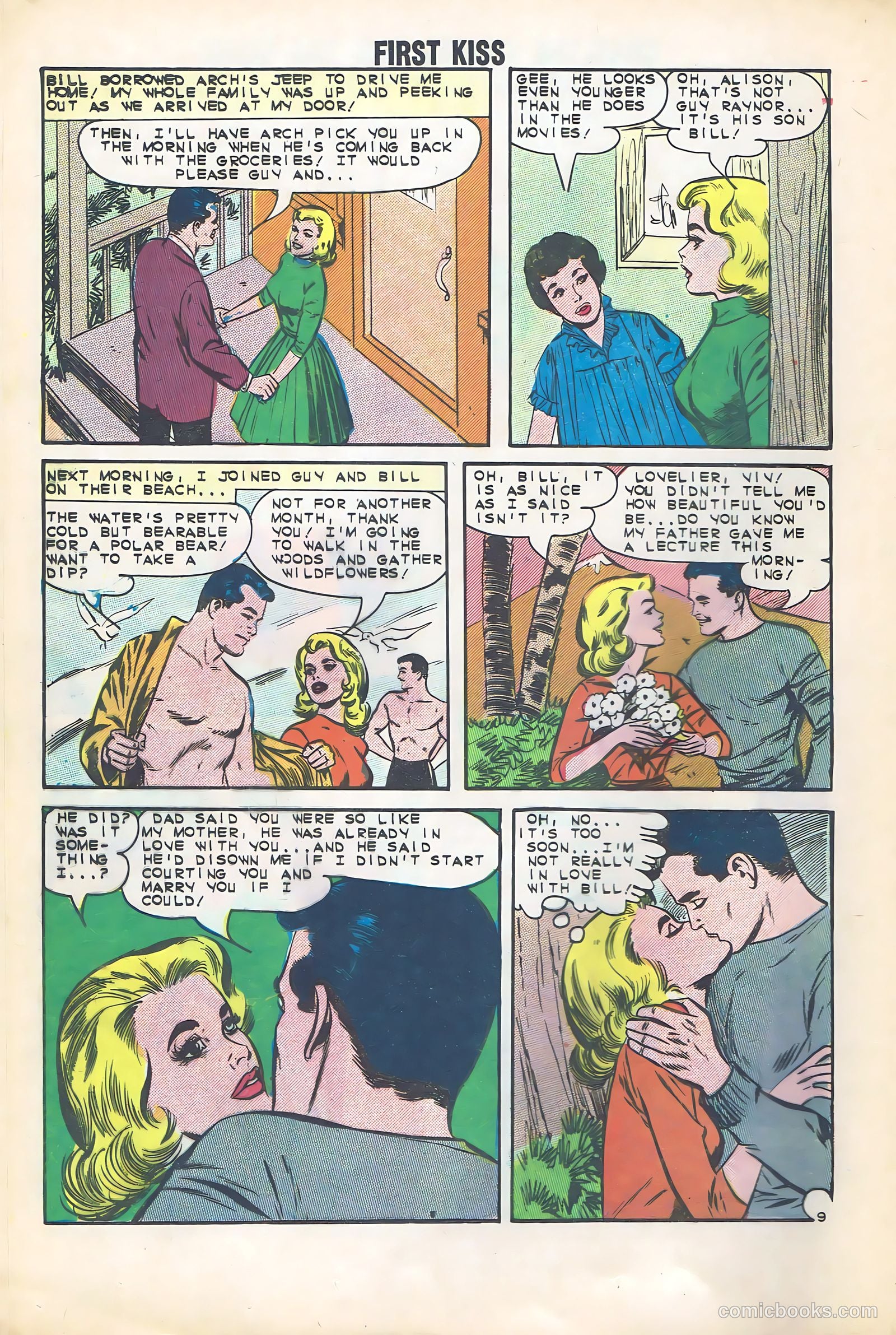 First Kiss #33 (1963) — page 12 of 36