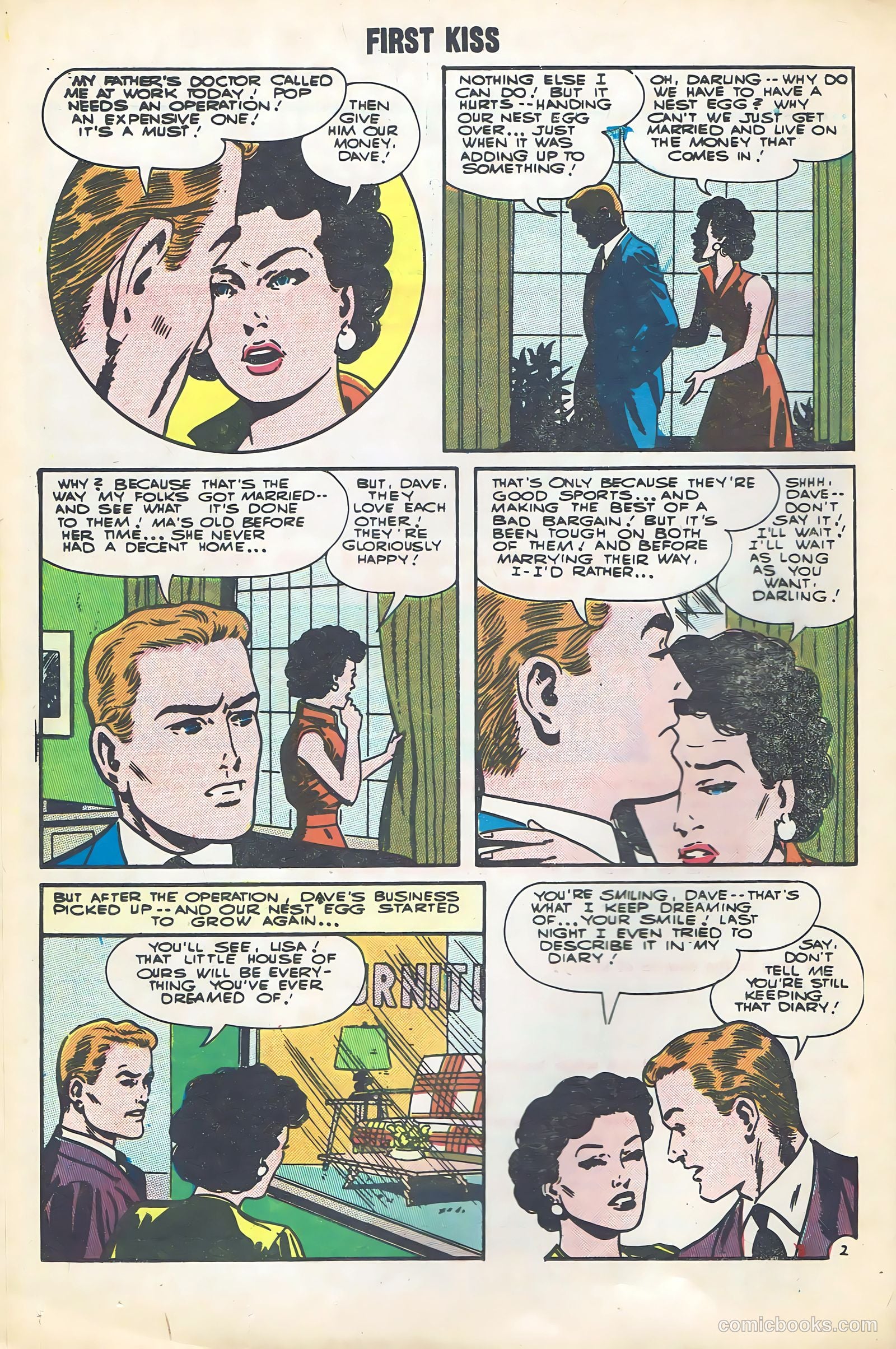 First Kiss #33 (1963) — page 16 of 36