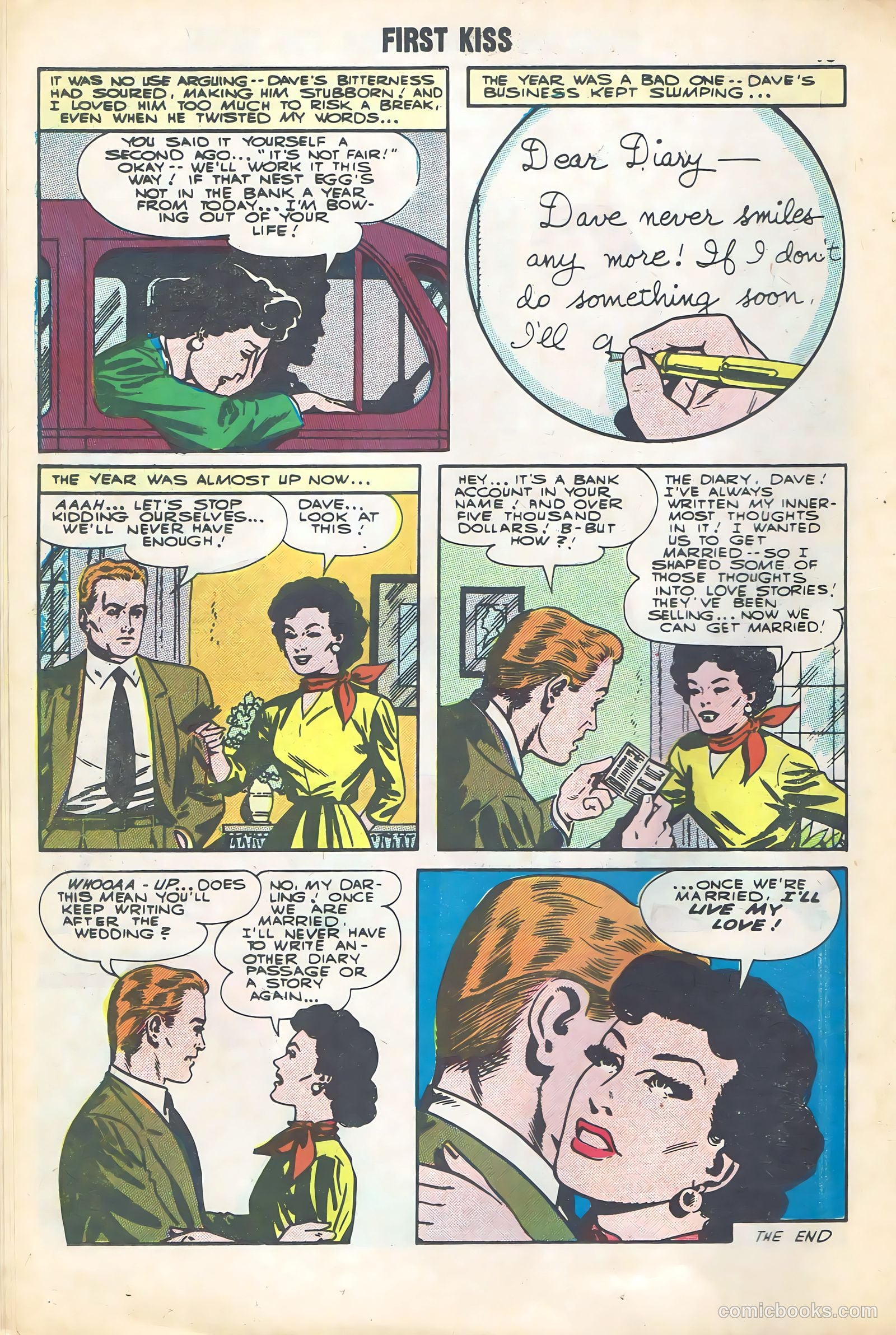 First Kiss #33 (1963) — page 18 of 36