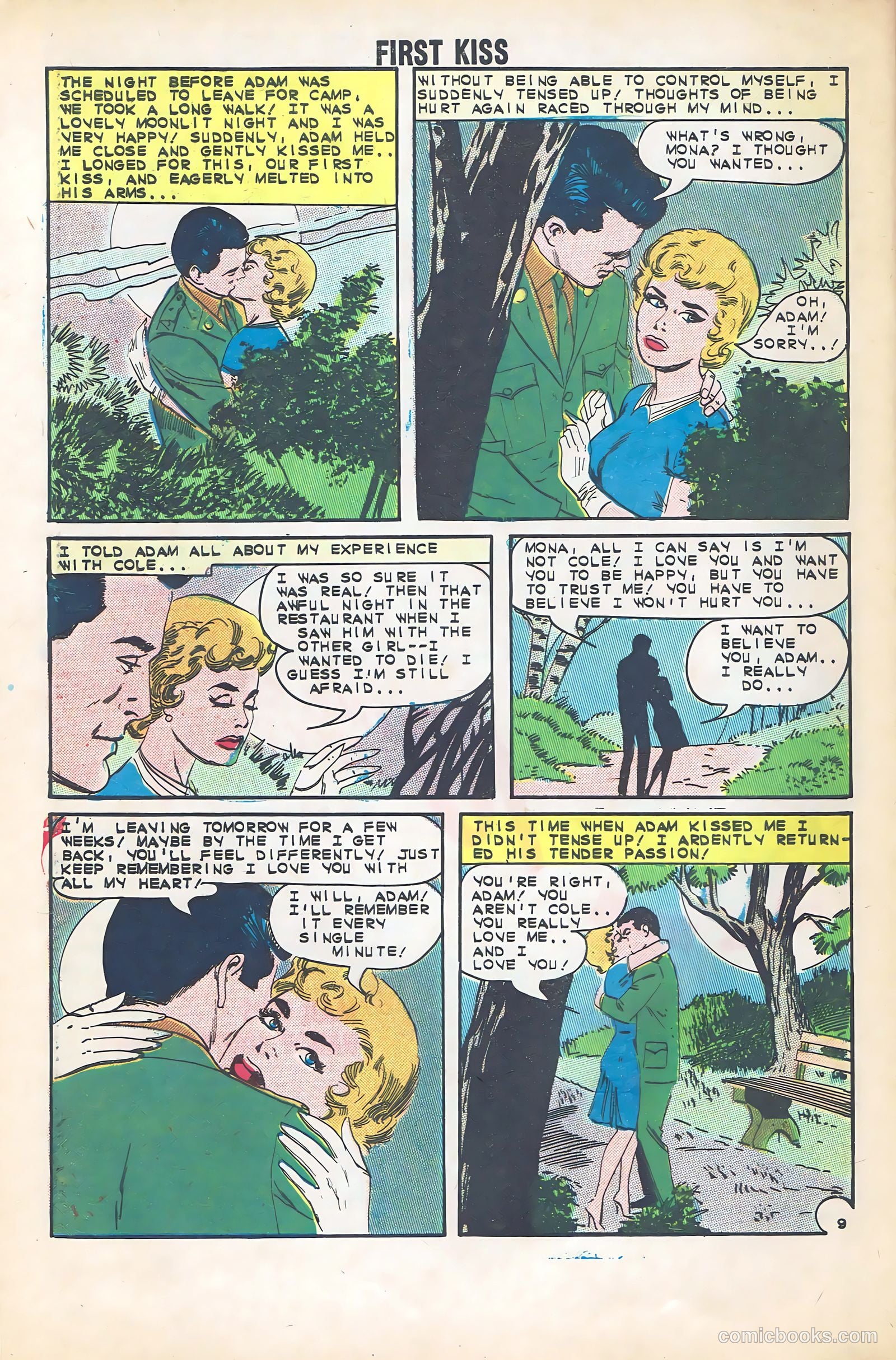 First Kiss #33 (1963) — page 32 of 36