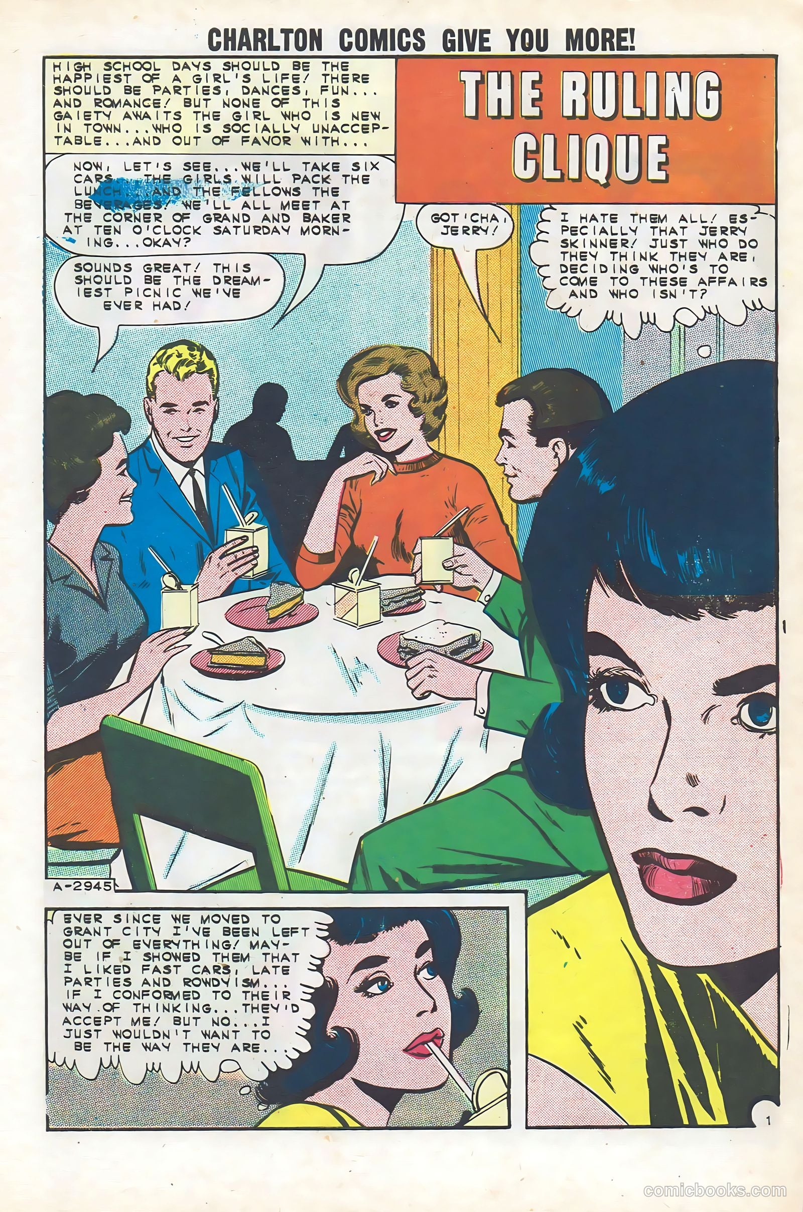 First Kiss #34 (1963) — page 3 of 36