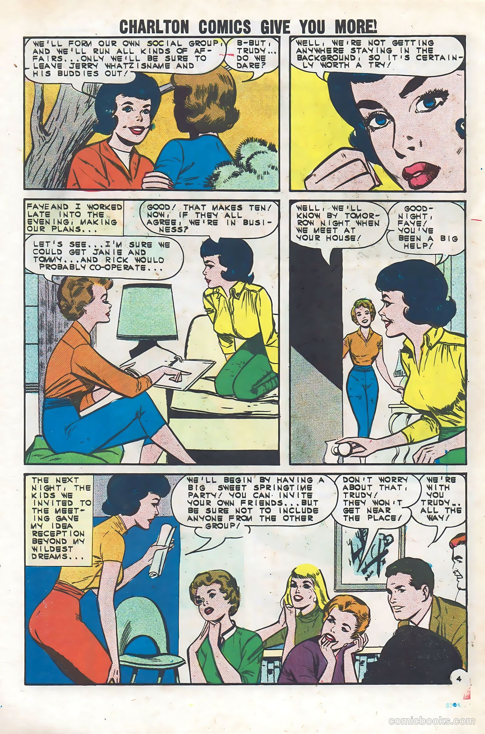 First Kiss #34 (1963) — page 7 of 36