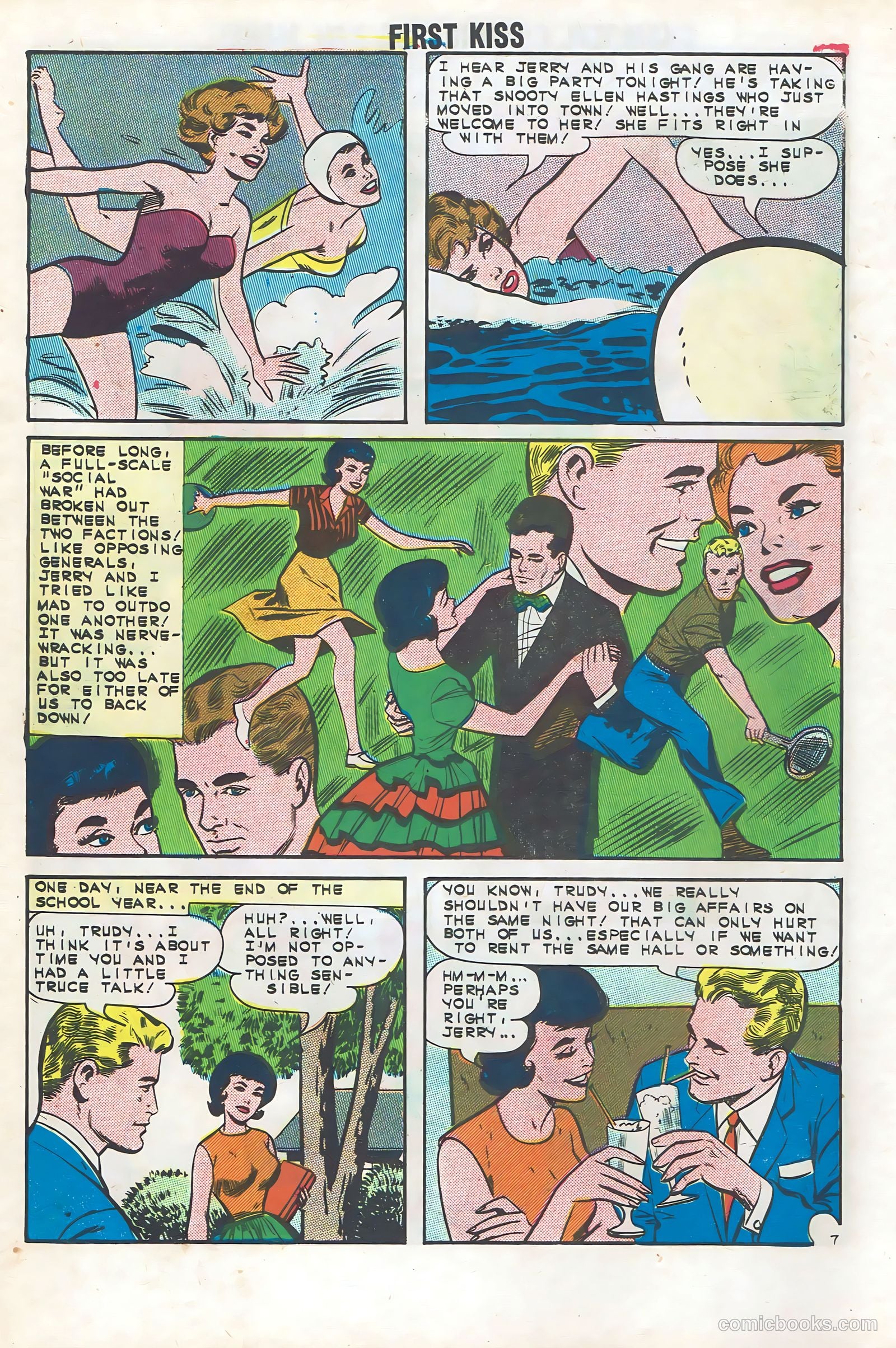 First Kiss #34 (1963) — page 10 of 36