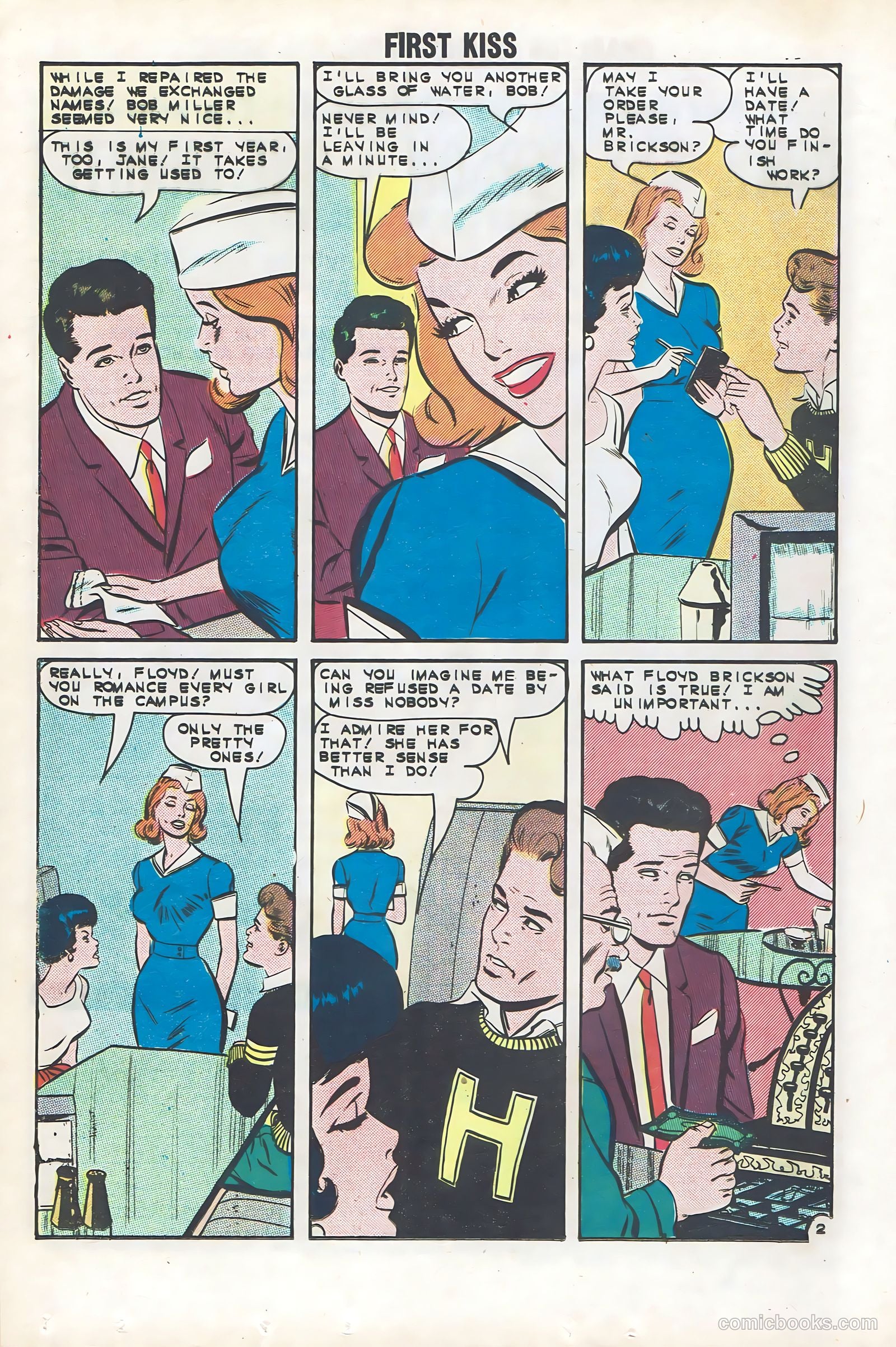 First Kiss #34 (1963) — page 16 of 36