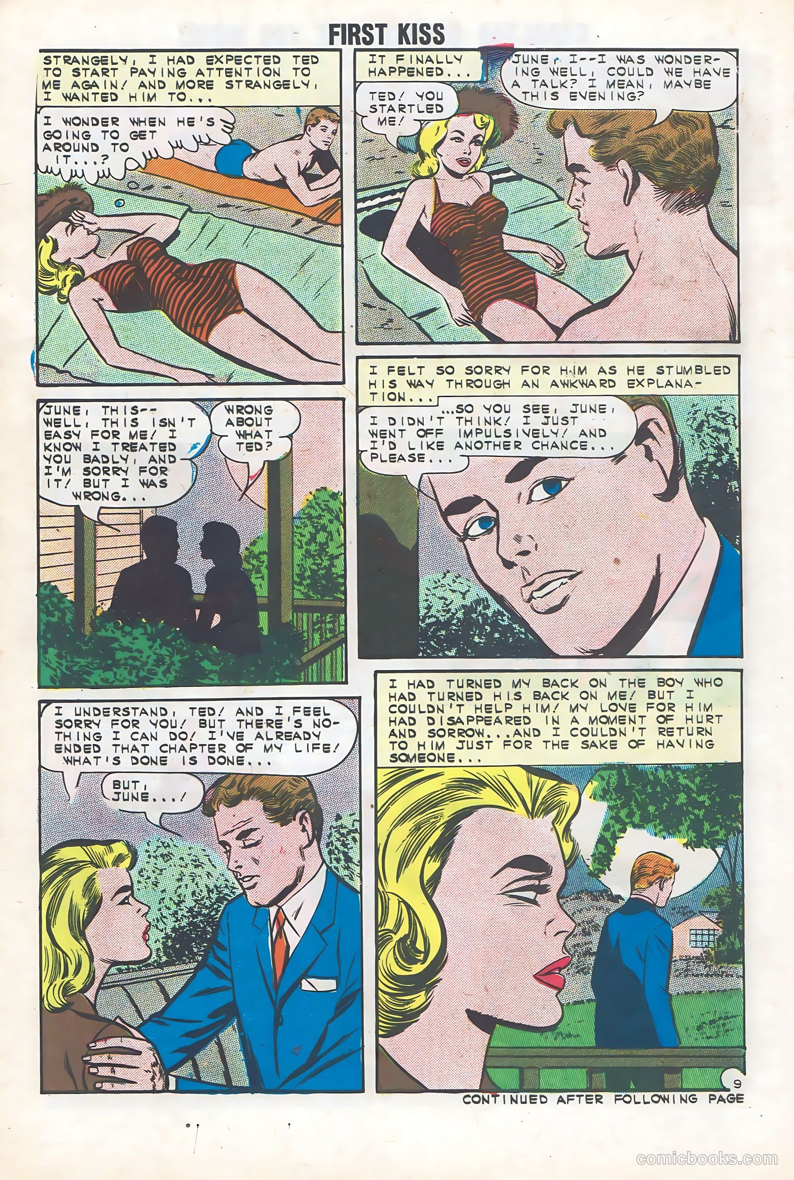 First Kiss #34 (1963) — page 30 of 36